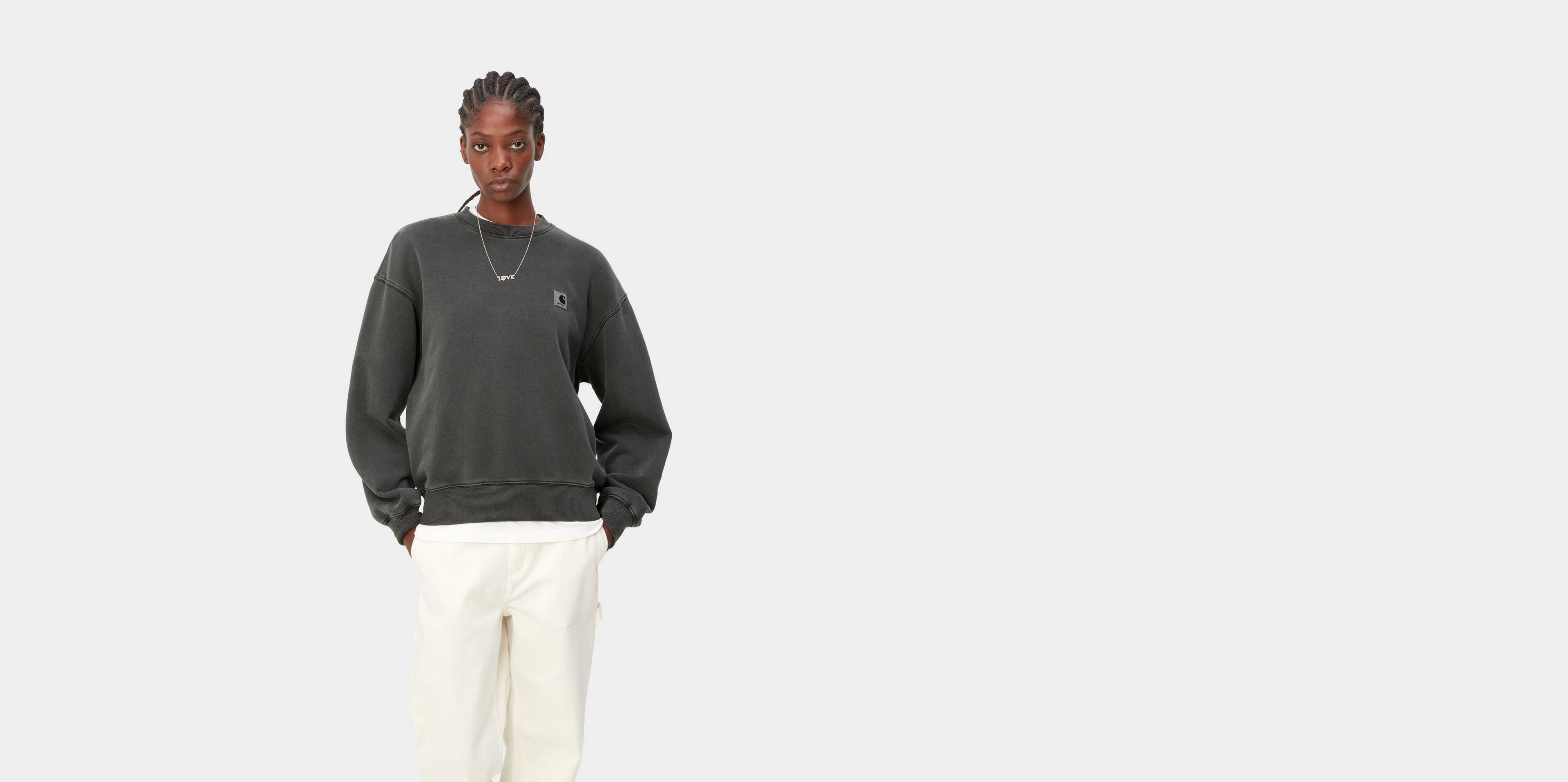 Carhartt WIP W' Nelson Sweatshirt, Black | Official Online Store
