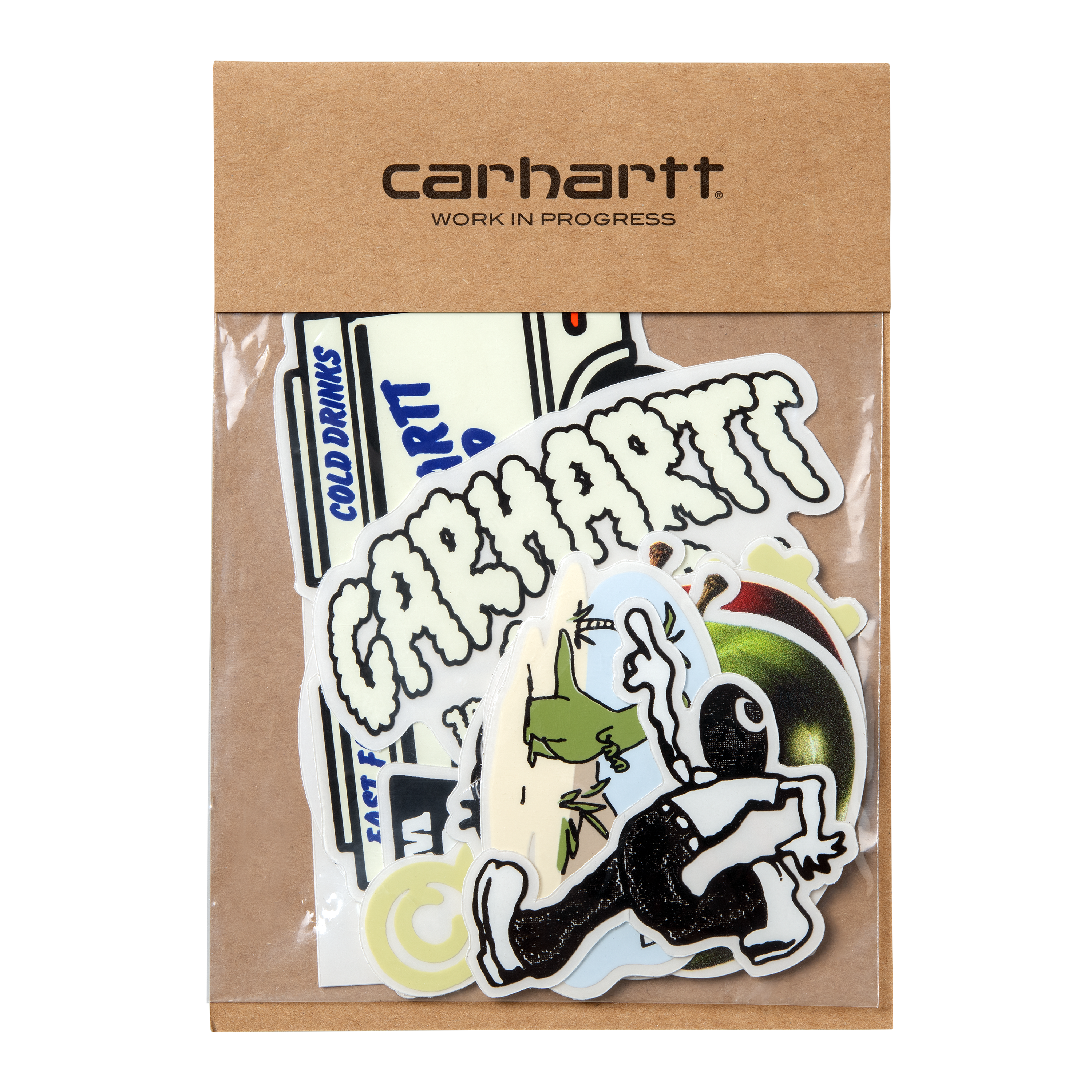 Carhartt WIP Sticker Bag (10 Pack) Multicolor (SS26)