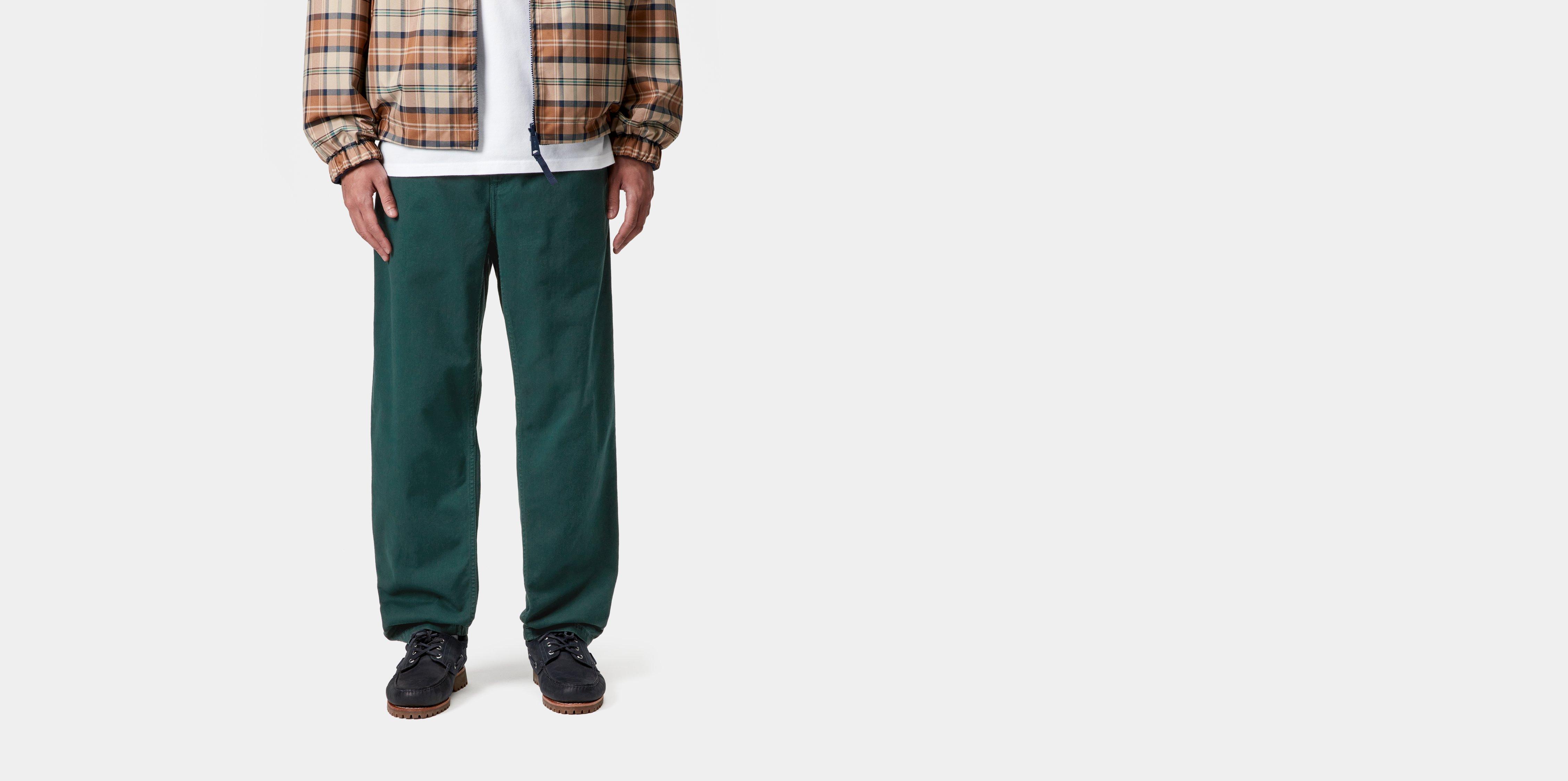 Carhartt WIP Flint Pant in Groen