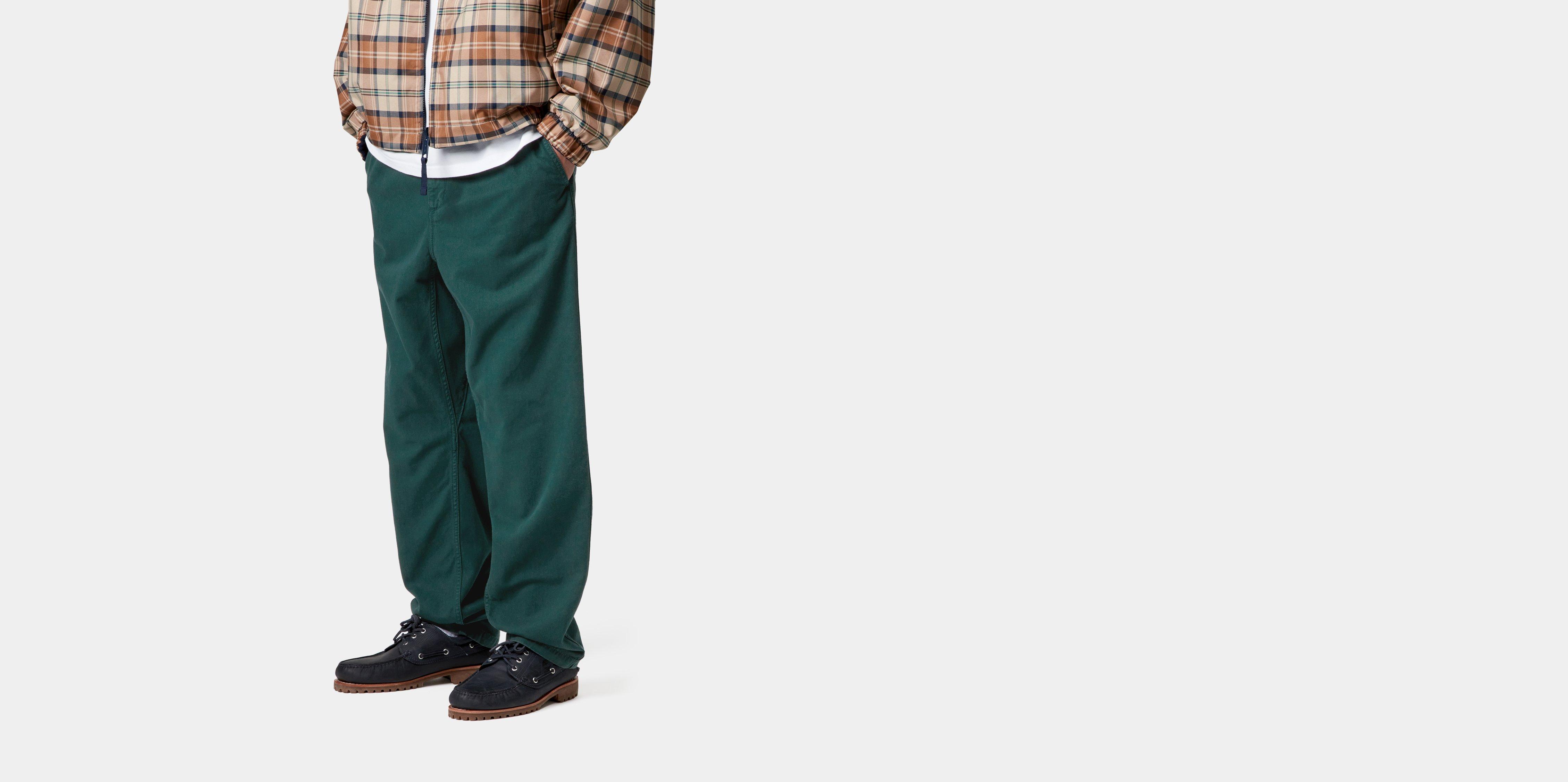 Carhartt WIP Flint Pant in Groen