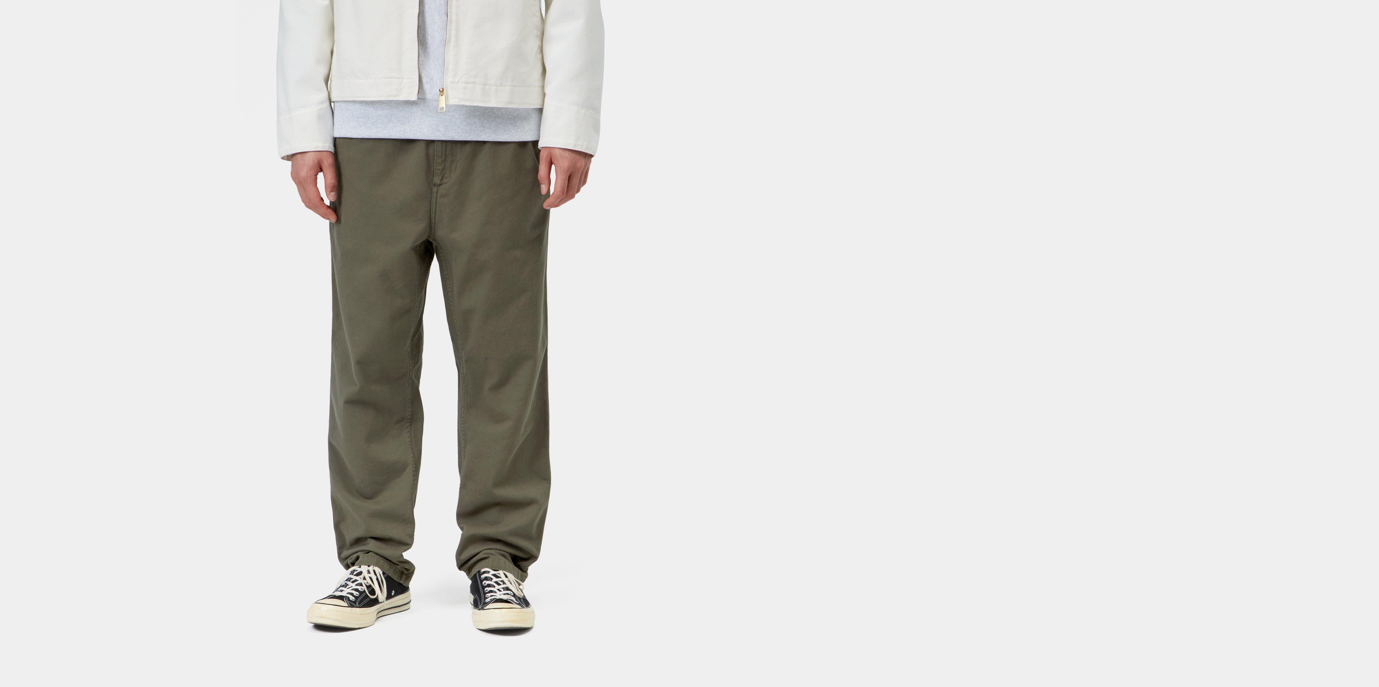 Carhartt WIP Flint Pant Leaf garment dyed | green | XS | Men