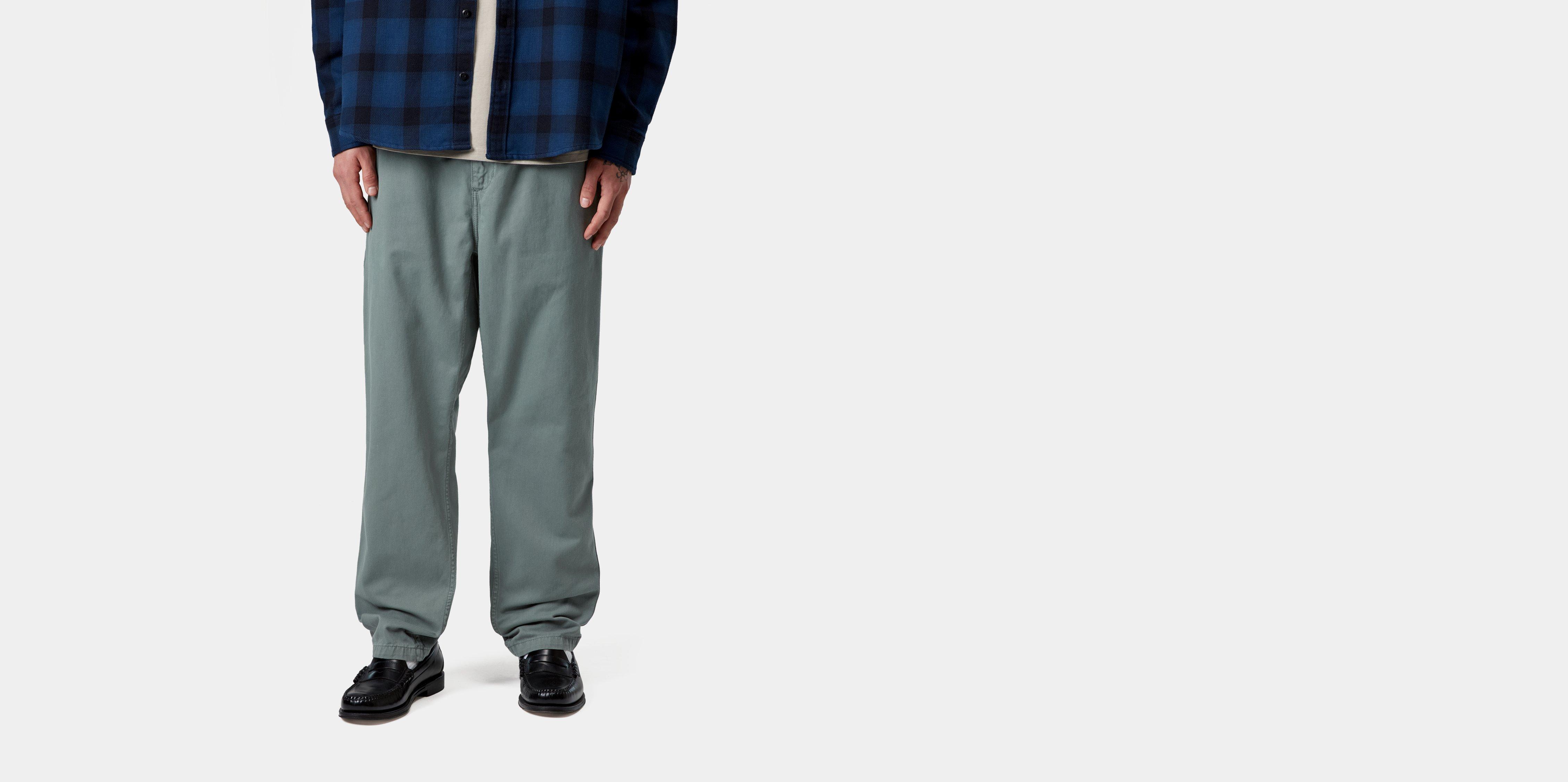 Carhartt WIP Flint Pant Velvet Green garment dyed | XS | Men