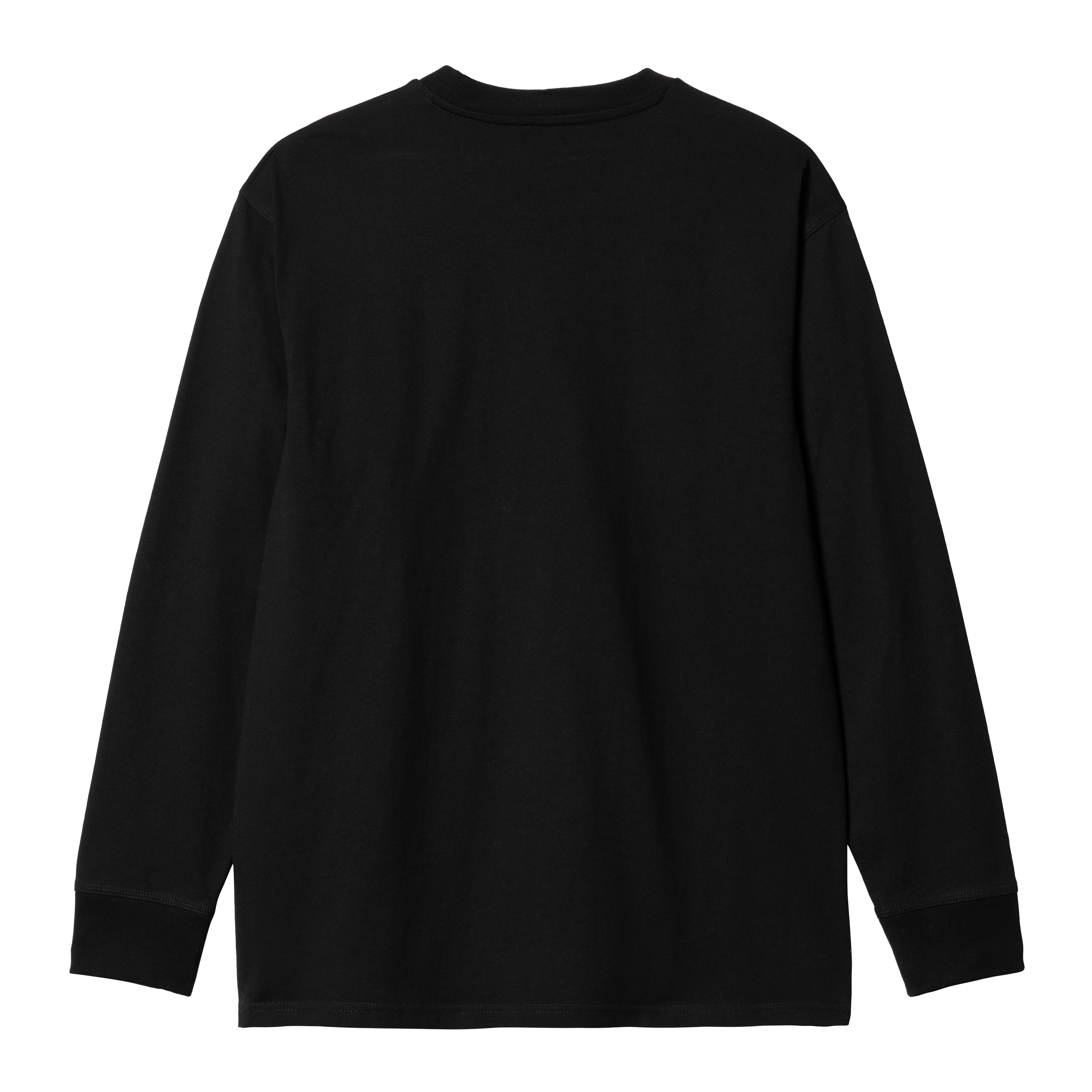 【Carhartt】 L/S AMERICAN SCRIPT T-SHIRT ★ LOOSE FIT Carhartt WIP L/S American Script T-Shirt, Natural | Official