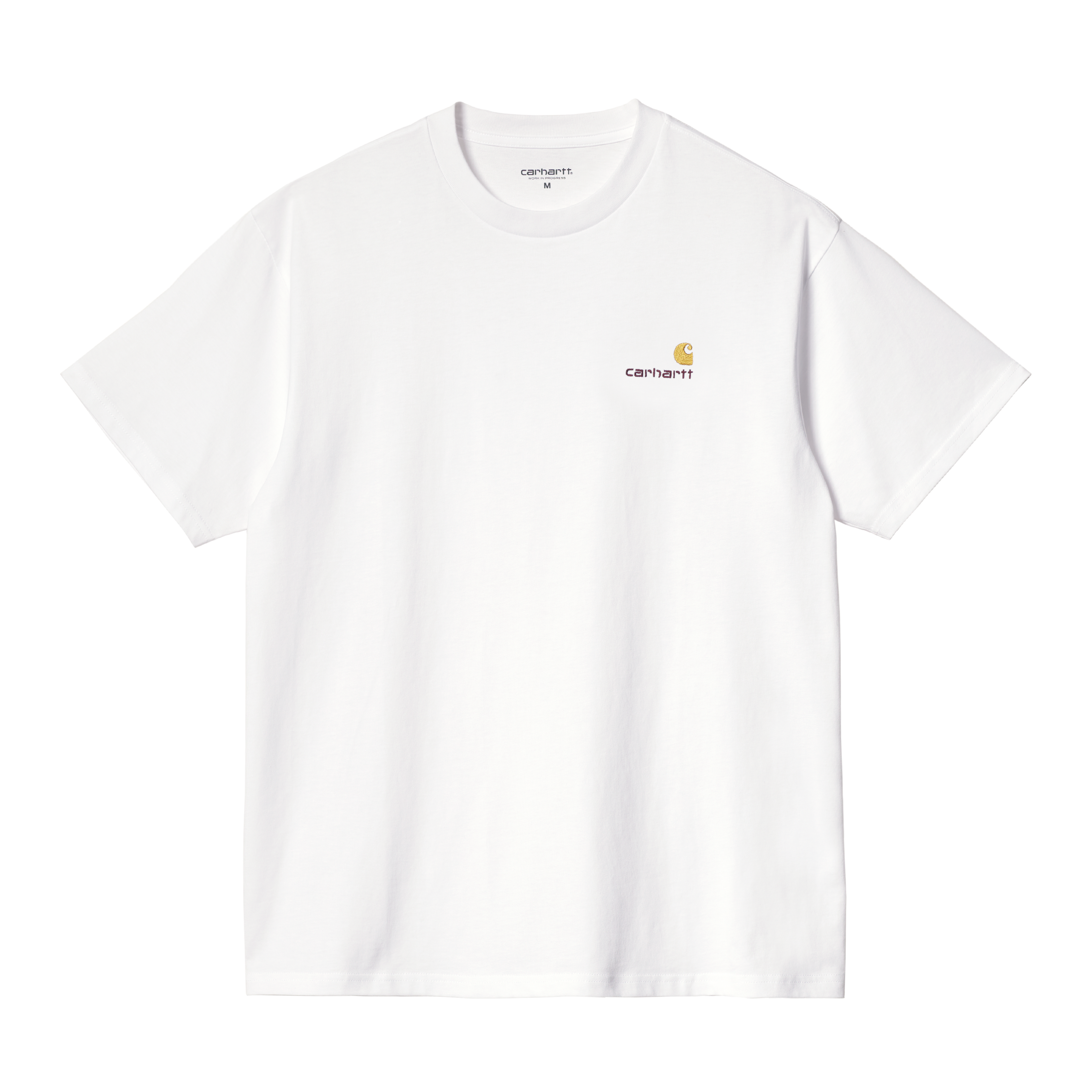 [CARHARTT]★韓国大人気★S/S AMERICAN SCRIPT T-SHIRT Carhartt WIP S/S American Script T-Shirt, White | Official