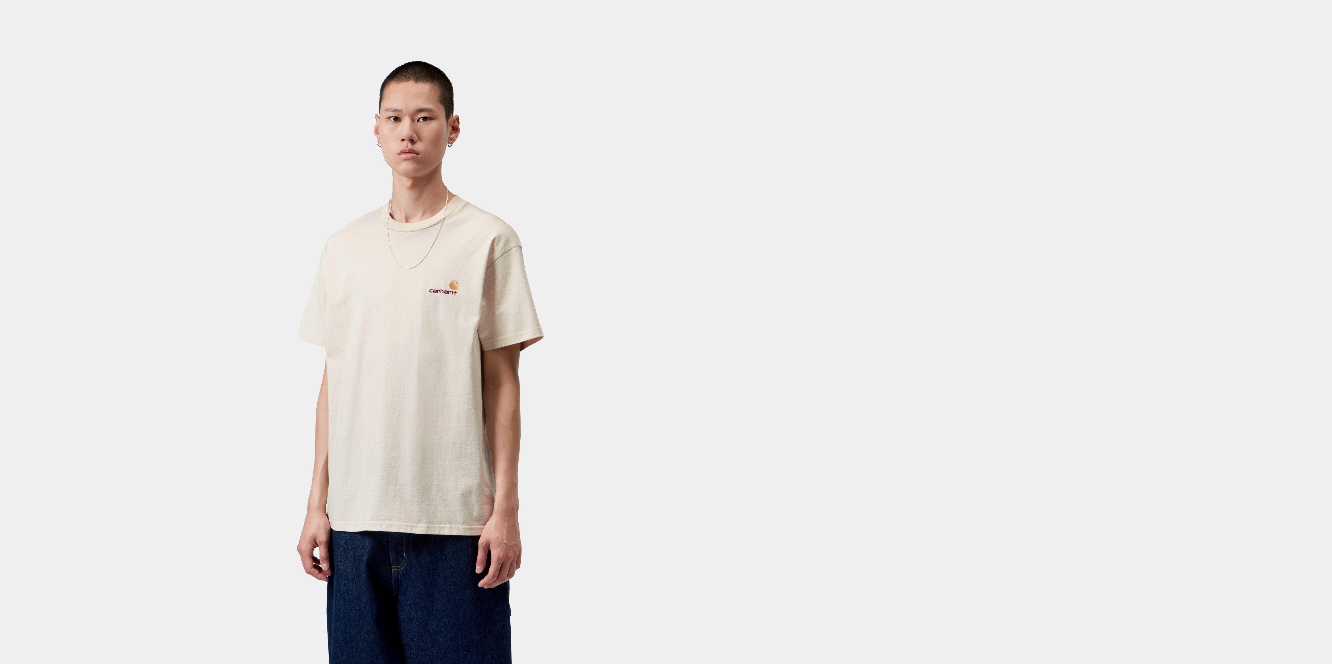 Carhartt WIP S/S American Script T-Shirt Natural | beige | S | Men