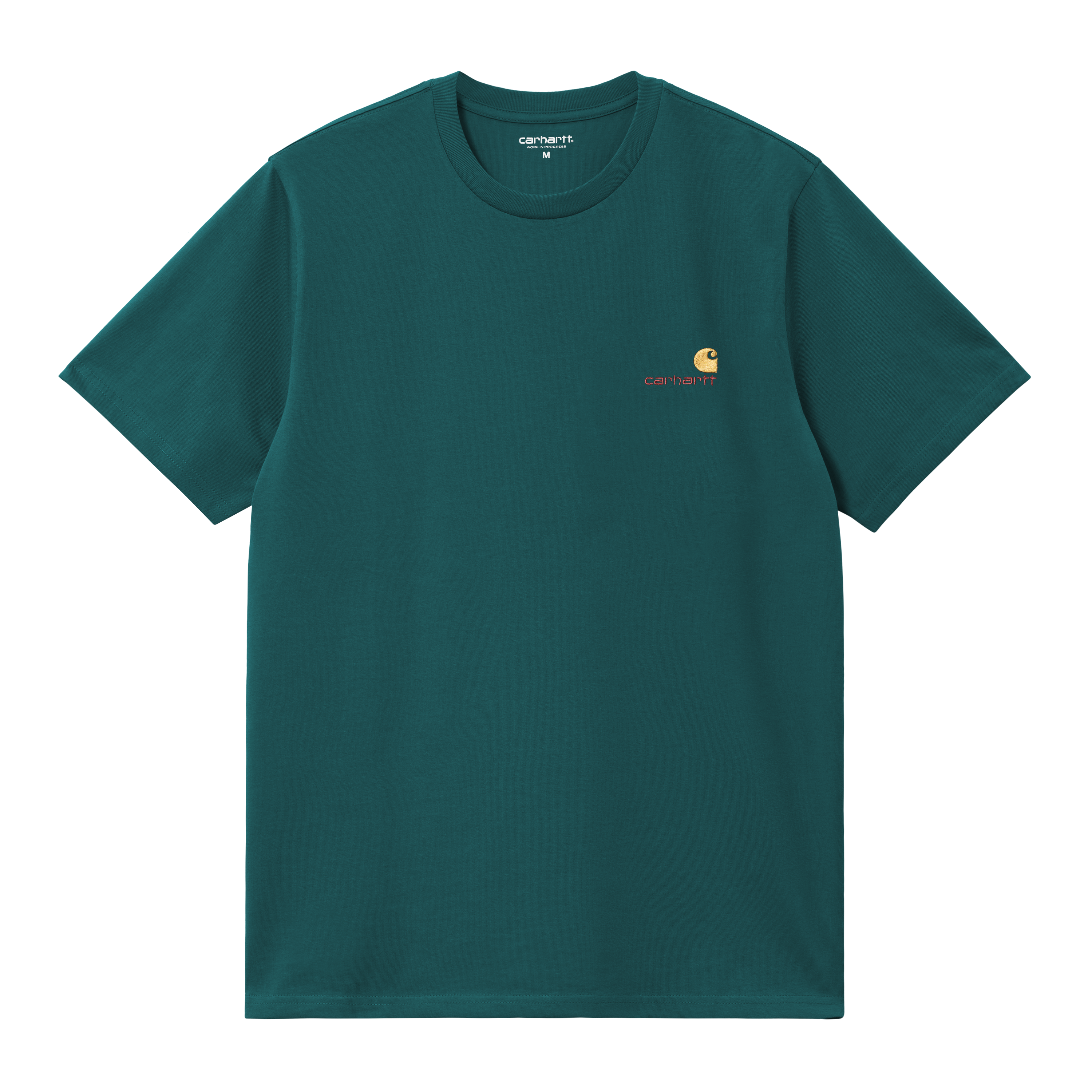 Carhartt WIP S/S American Script T-Shirt, Malachite