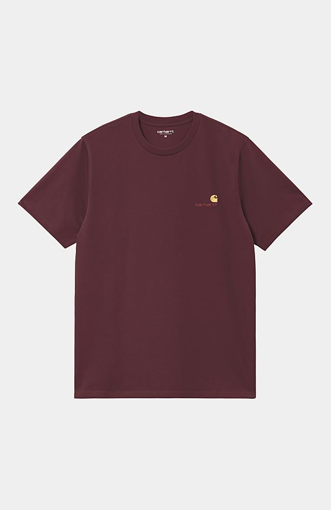 【Carhartt】'American Script' T-shirt ブラック Carhartt WIP S/S American Script T-Shirt, Rondo | Official