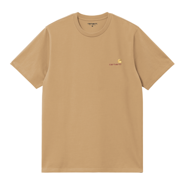 S/S American Script T-Shirt WIP Dusty H