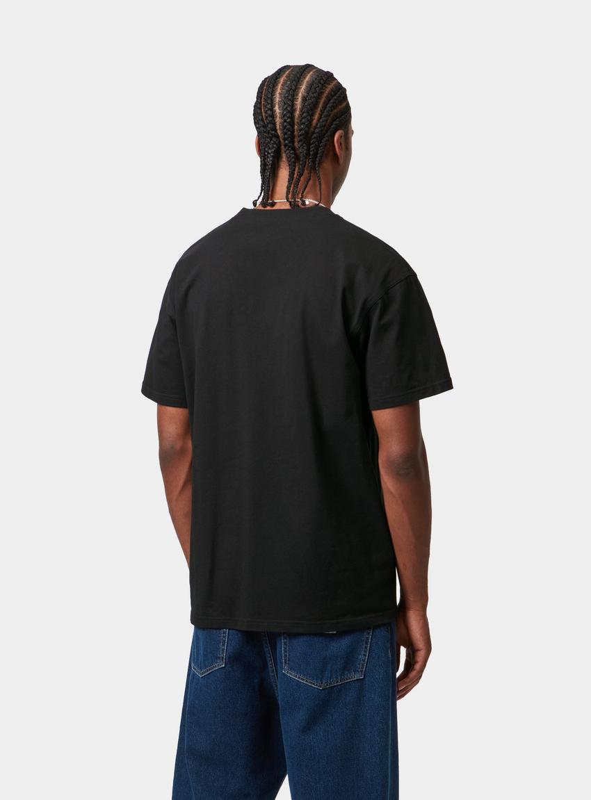 【Carhartt】 S/S AMERICAN SCRIPT T-SHIRT R6151 Carhartt WIP S/S American Script T-Shirt, Black | Official