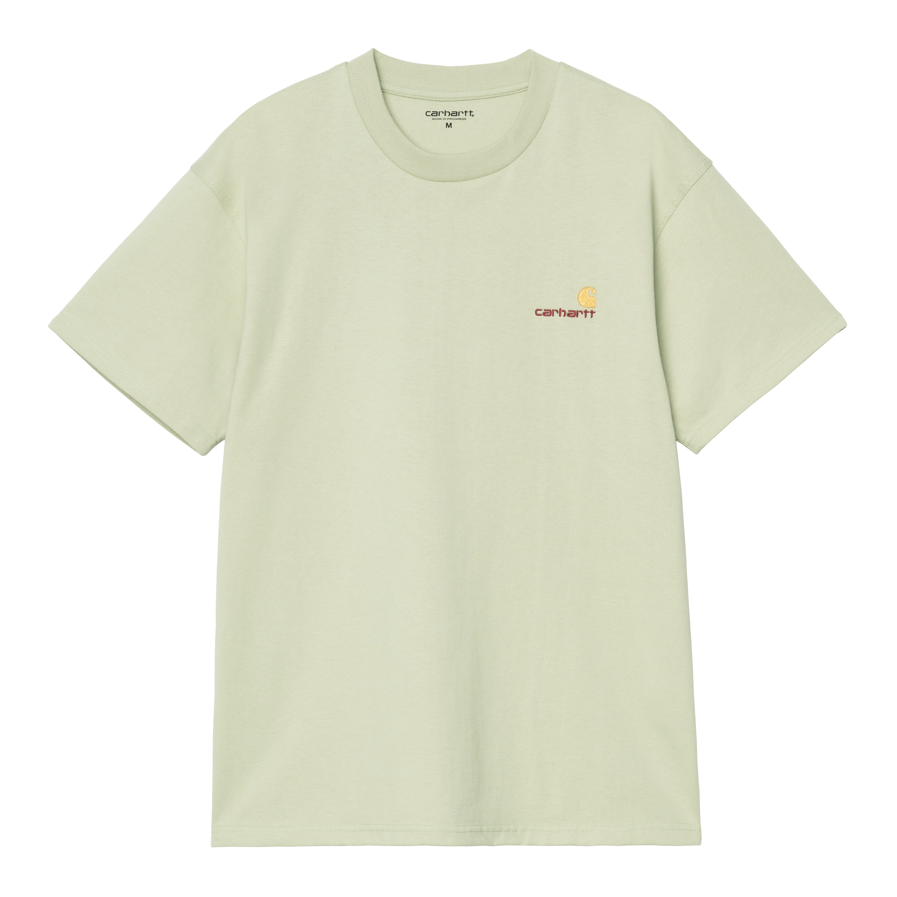 Carhartt WIP Short Sleeve American Script T-Shirt in Green
