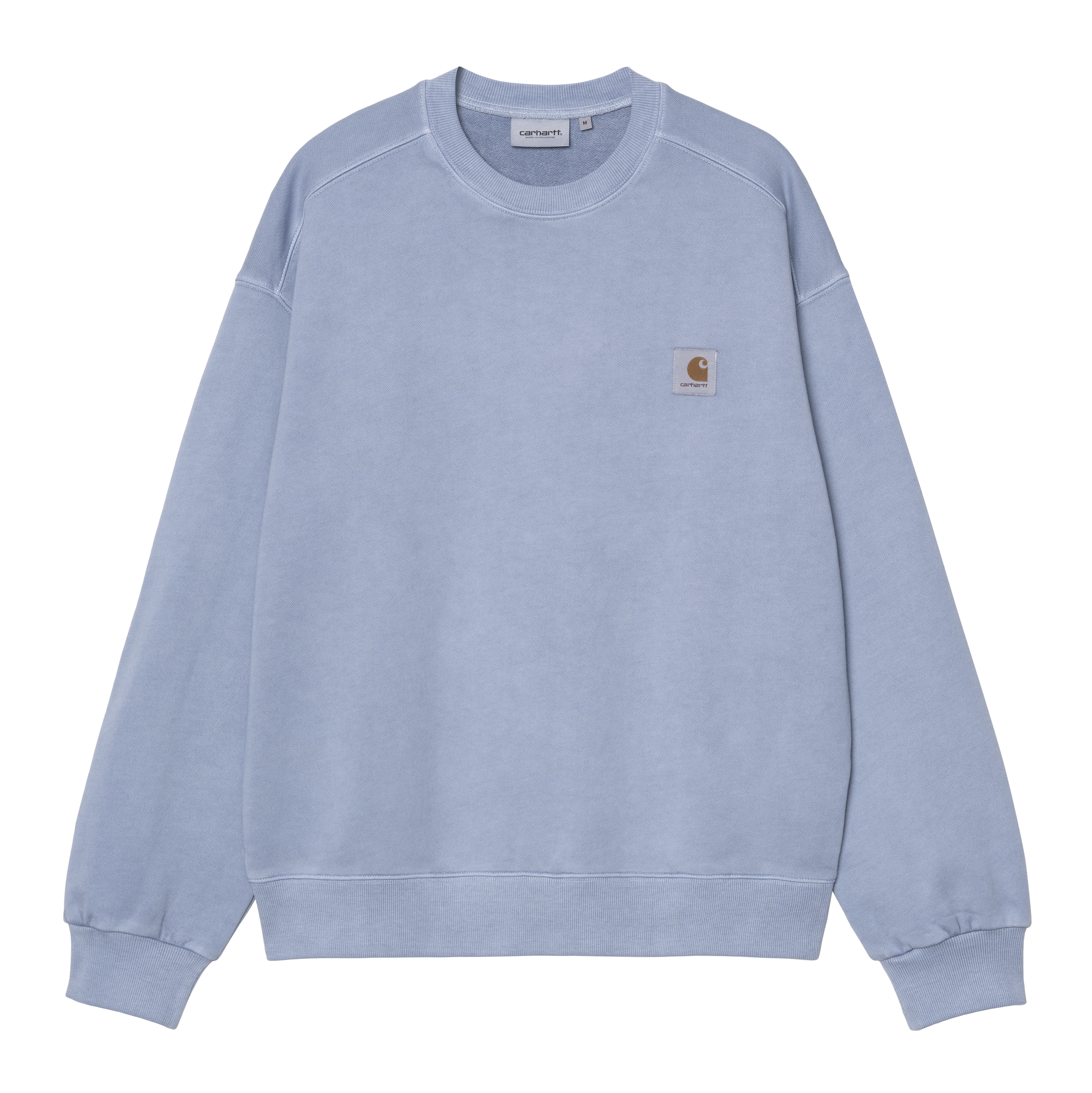 Carhartt WIP Nelson Sweatshirt, Gentle Blue | Official Online Store