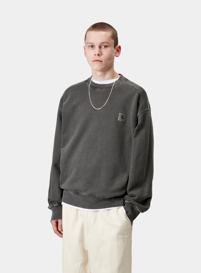 スウェット・トレーナー Carhartt Wip Nelson Sweatshirt Graphite Carhartt WIP Nelson Sweatshirt, Graphite | Official Online Store