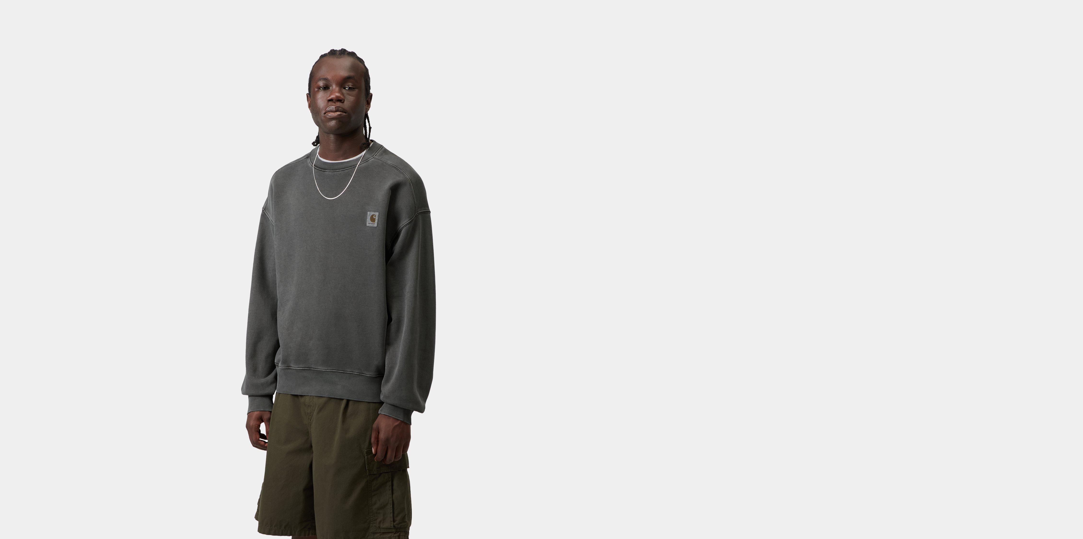 Carhartt WIP Nelson Sweatshirt Black garment dyed | XS | Men