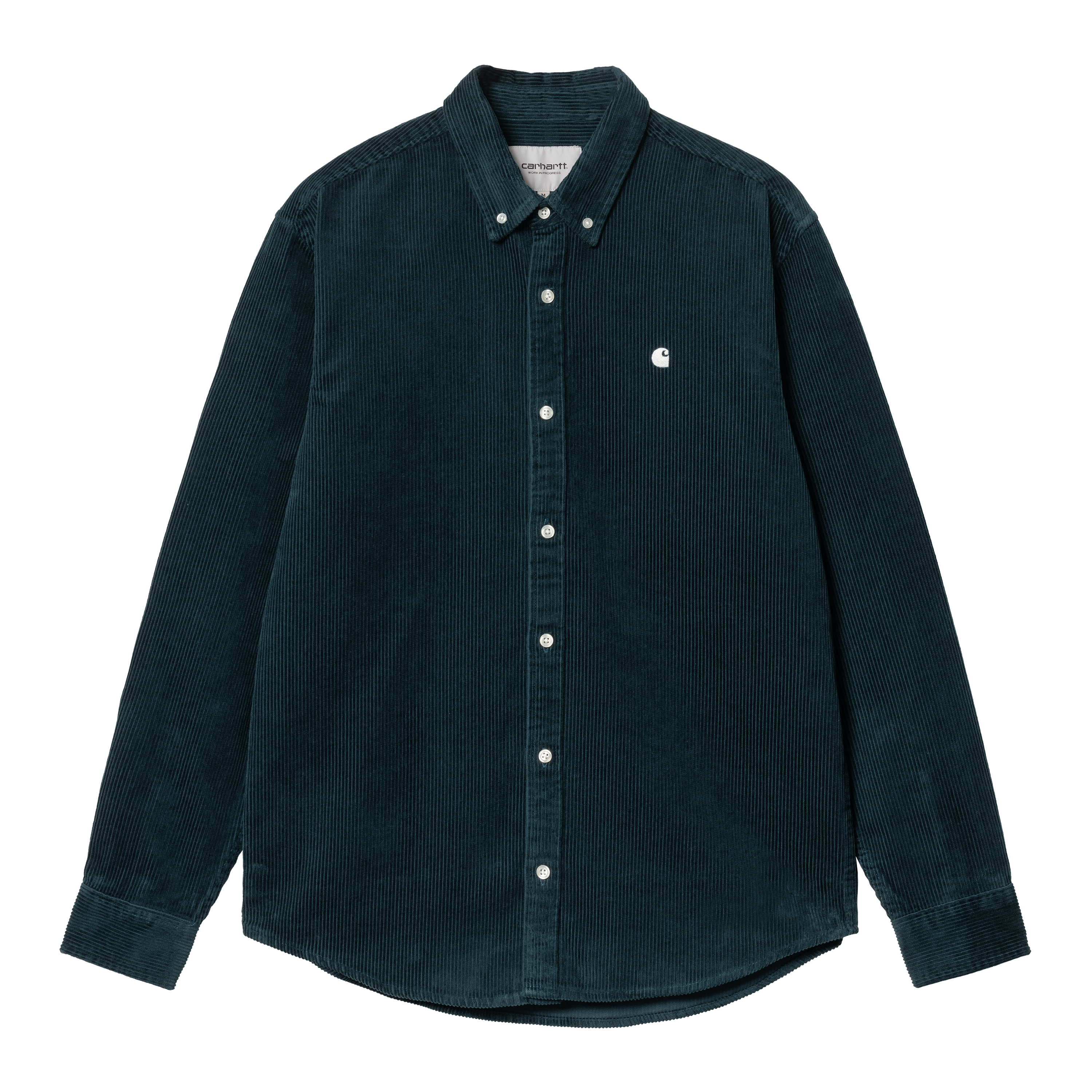 Carhartt WIP Long Sleeve Madison Cord Shirt Bleu