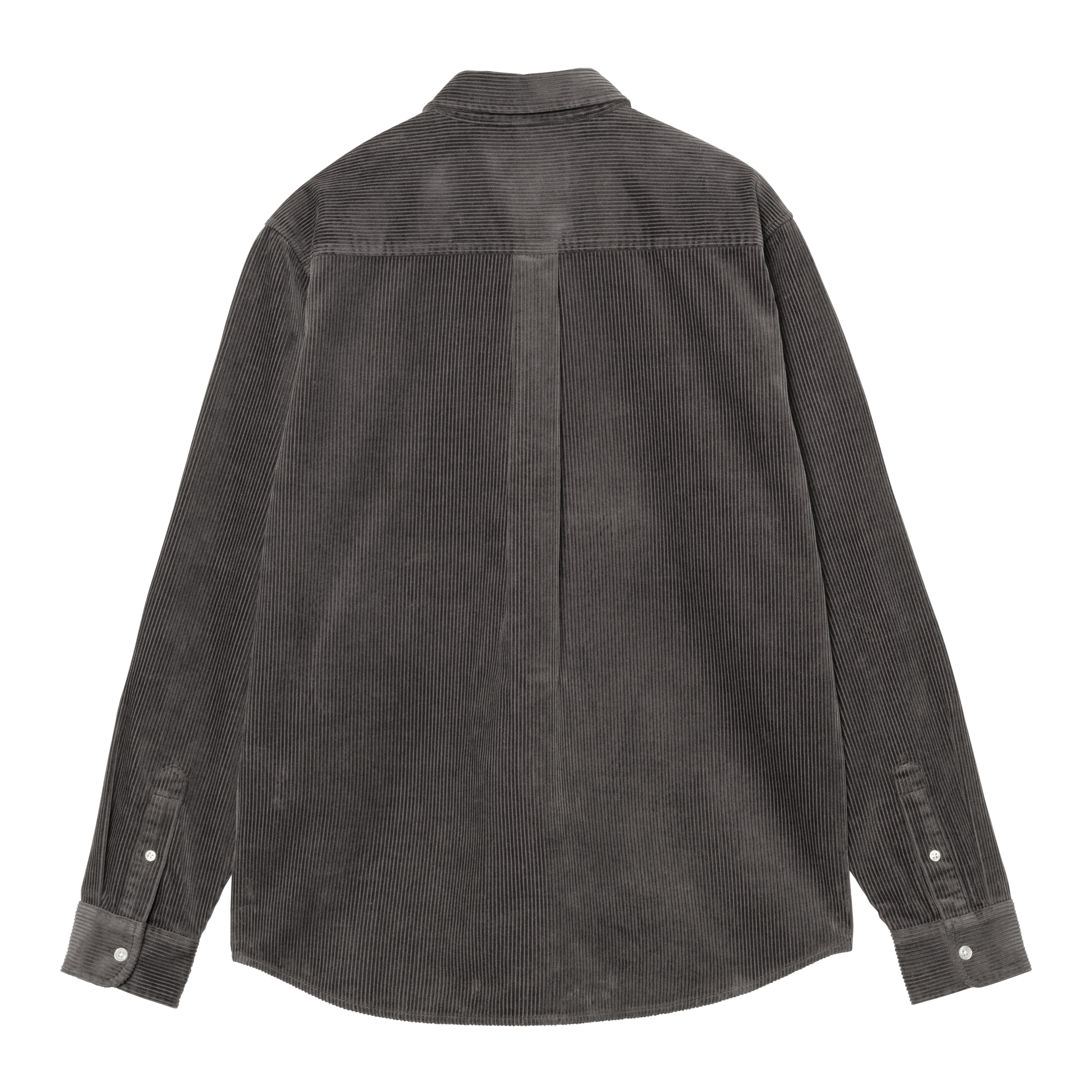 Carhartt WIP L/S Madison Cord Shirt, Graphite / Graphite | Loja