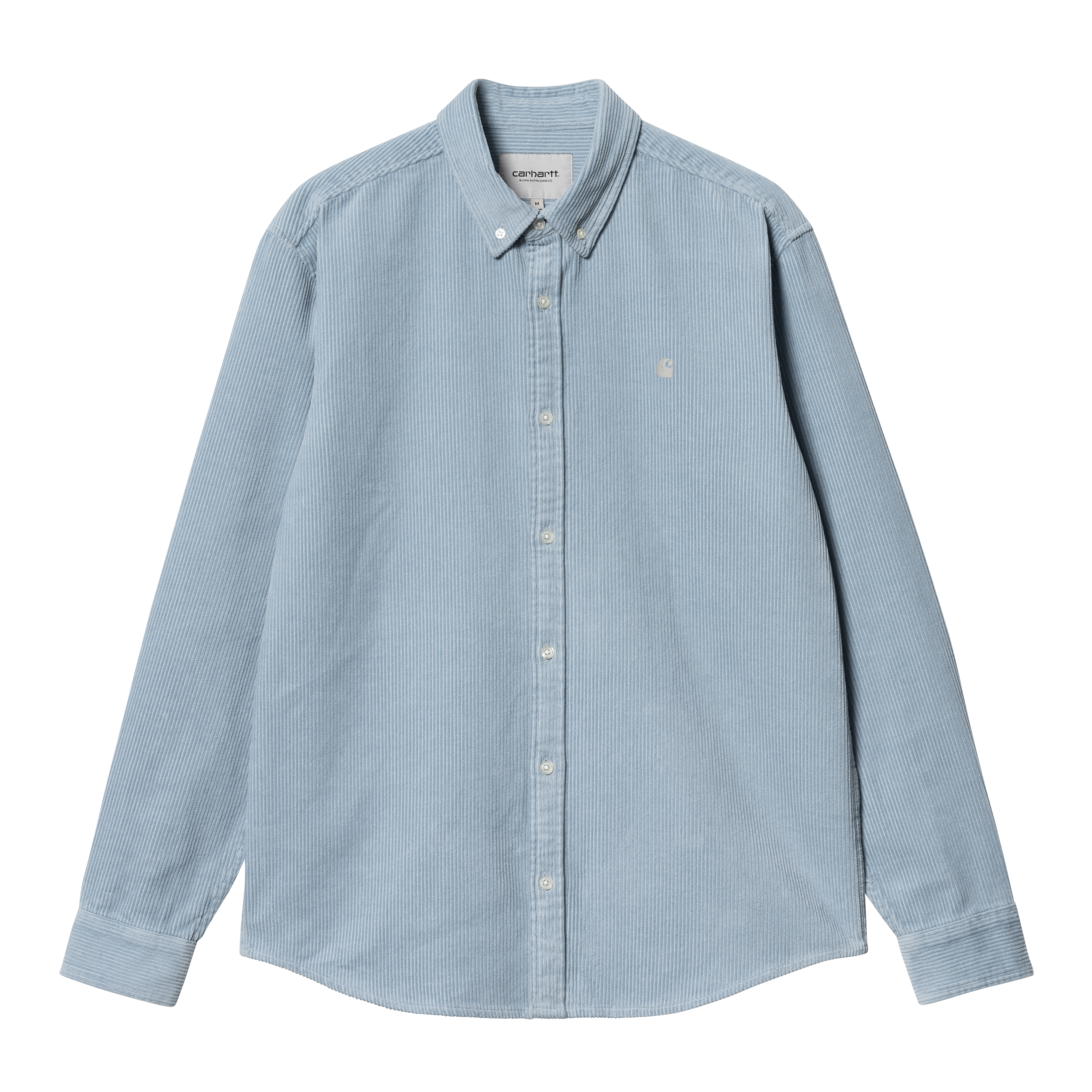 Carhartt WIP Long Sleeve Madison Cord Shirt Bleu