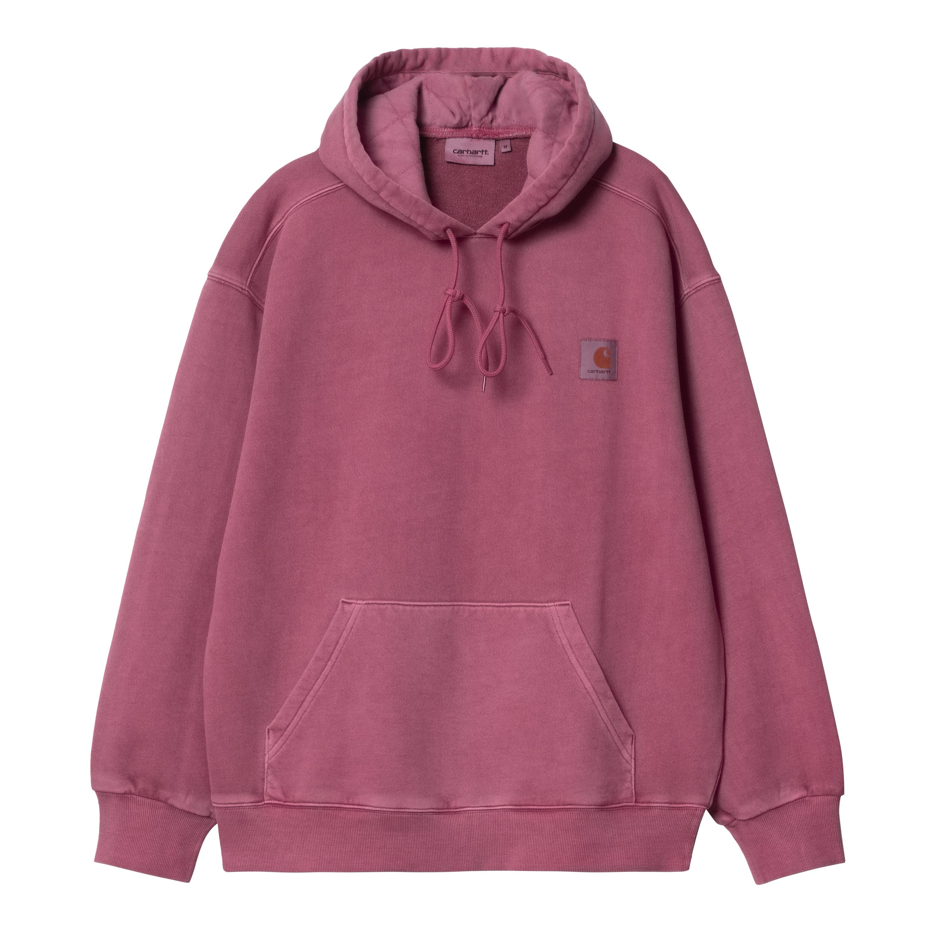Carhartt WIP Hooded Nelson Sweatshirt in Pink