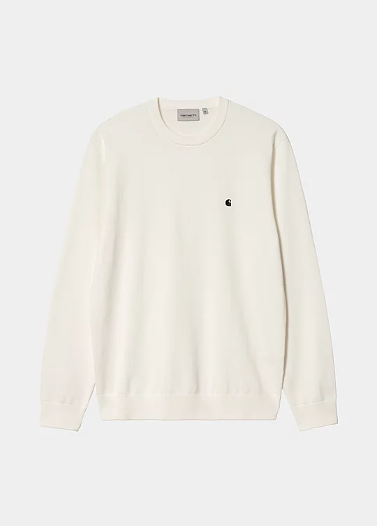 Carhartt WIP Madison Sweater in Bianco
