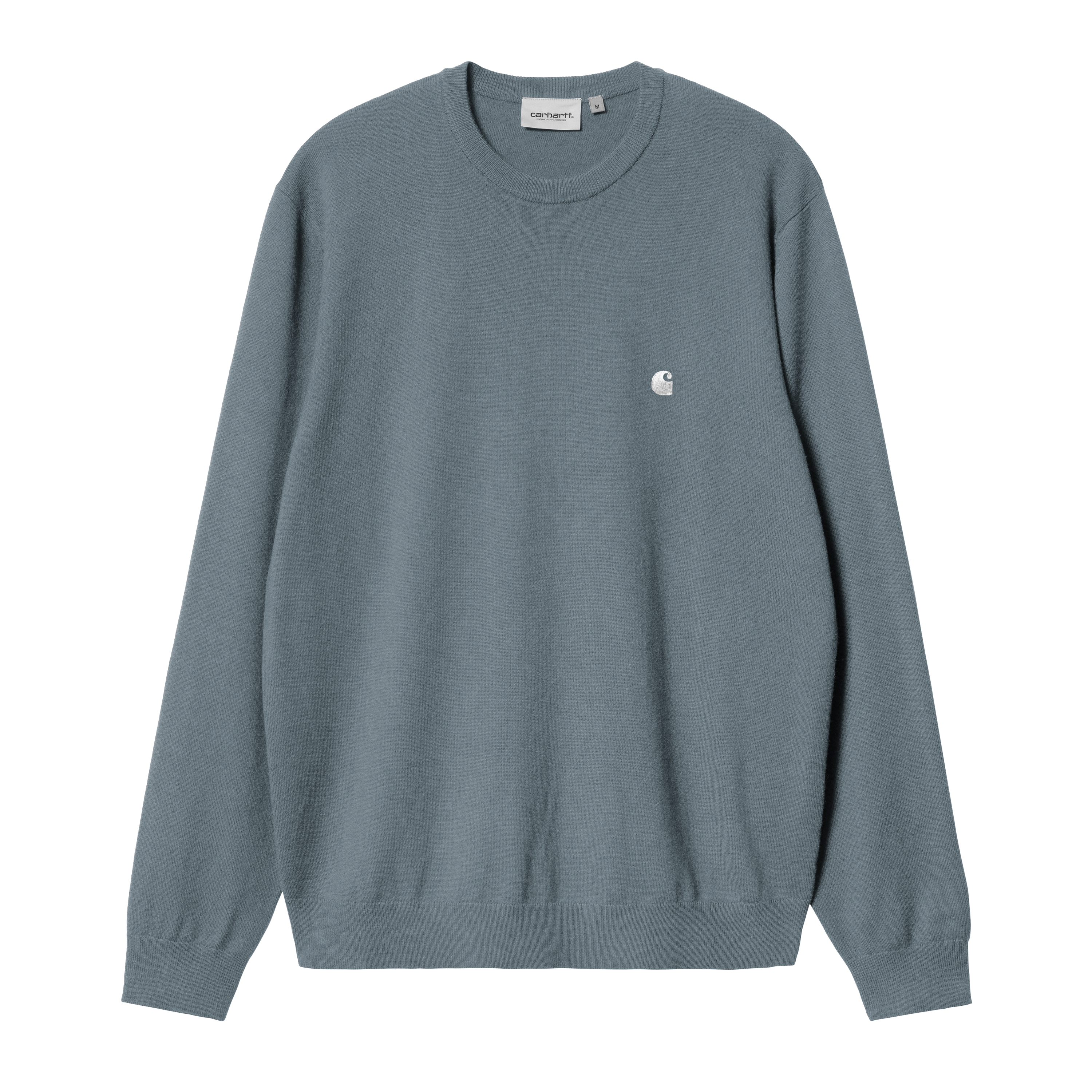 Carhartt WIP Madison Sweater Velvet Blue / White | S | Men
