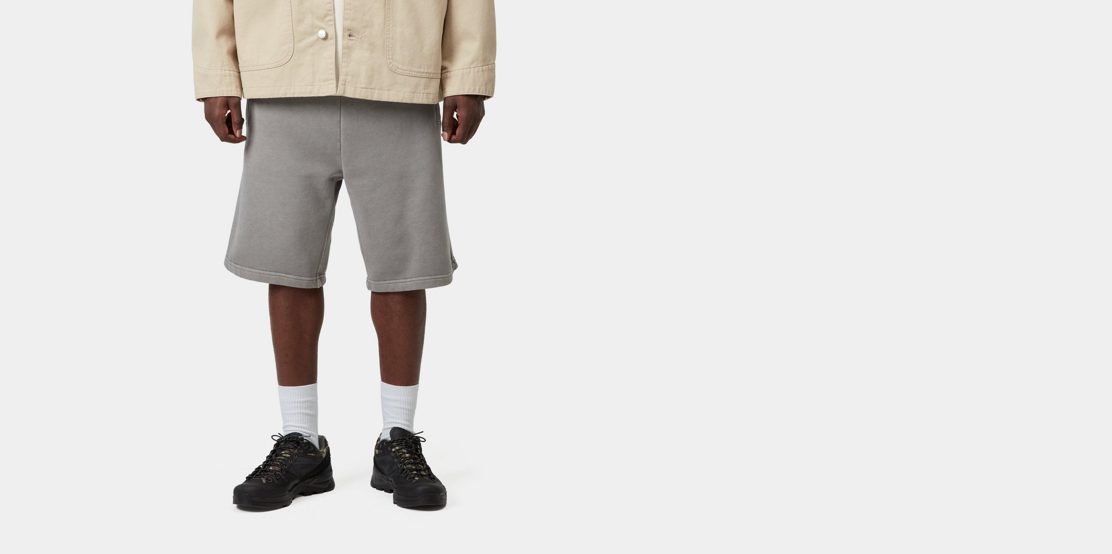 22ss carhartt wip nelson スウェット ショーツ Carhartt WIP Nelson Sweat Short, Yosemite | Official Online Store
