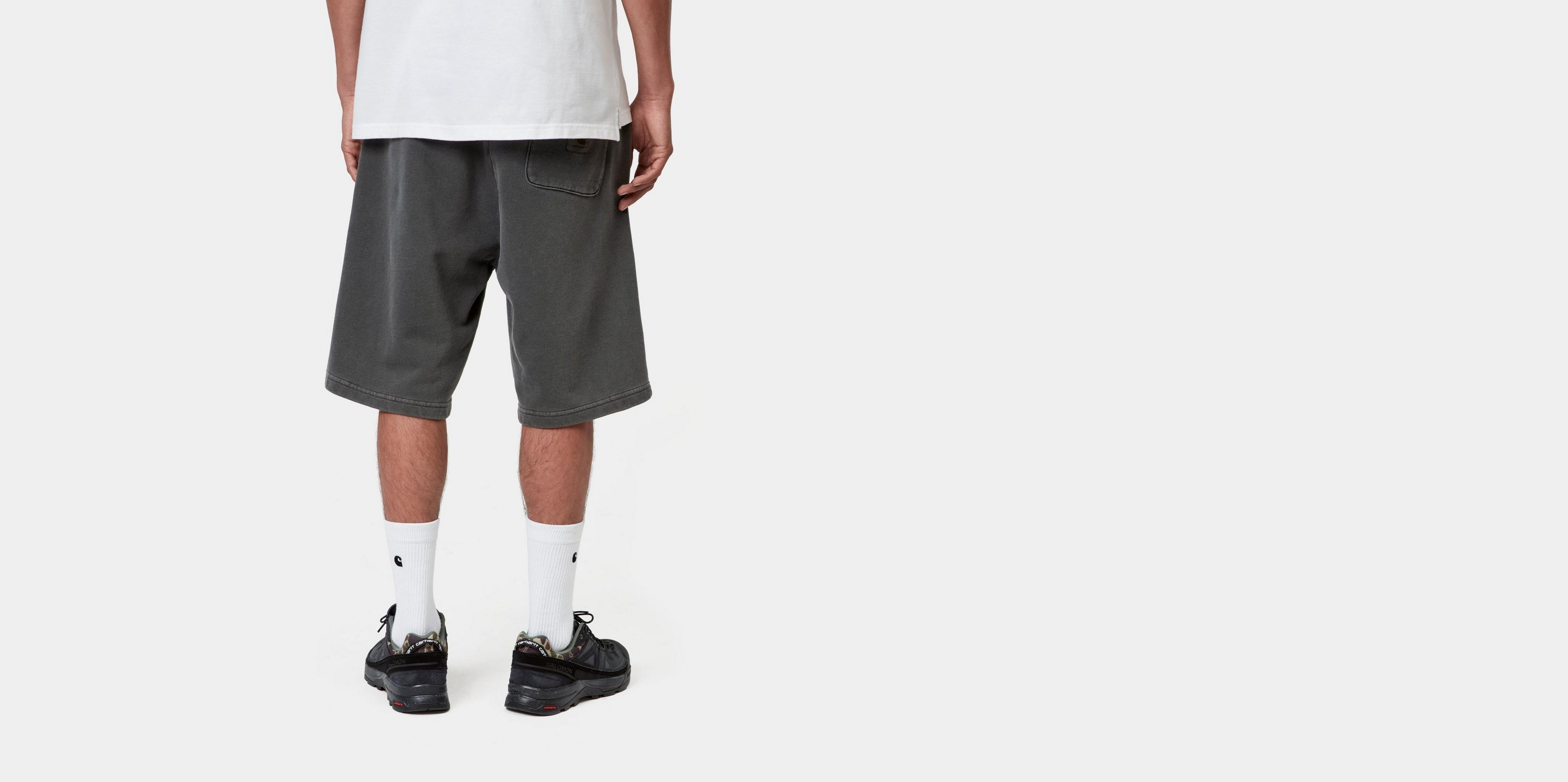 Carhartt WIP Nelson Sweat Short, Black | Official Online Store