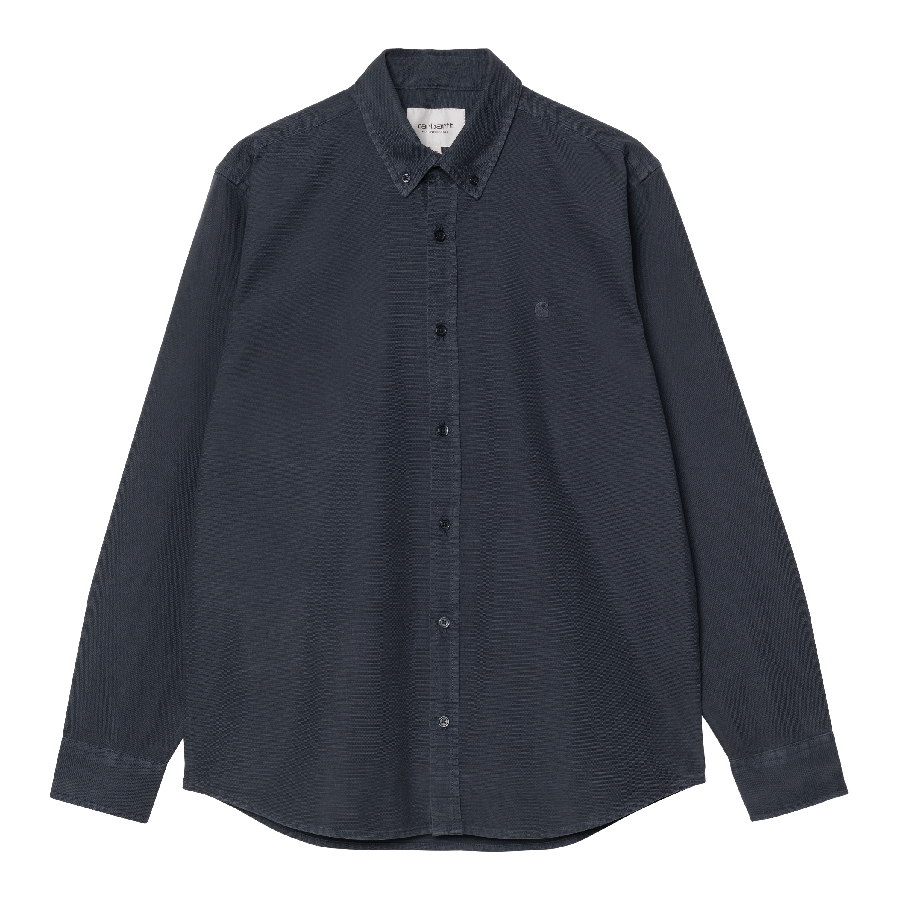 Carhartt WIP Long Sleeve Bolton Shirt in Blau