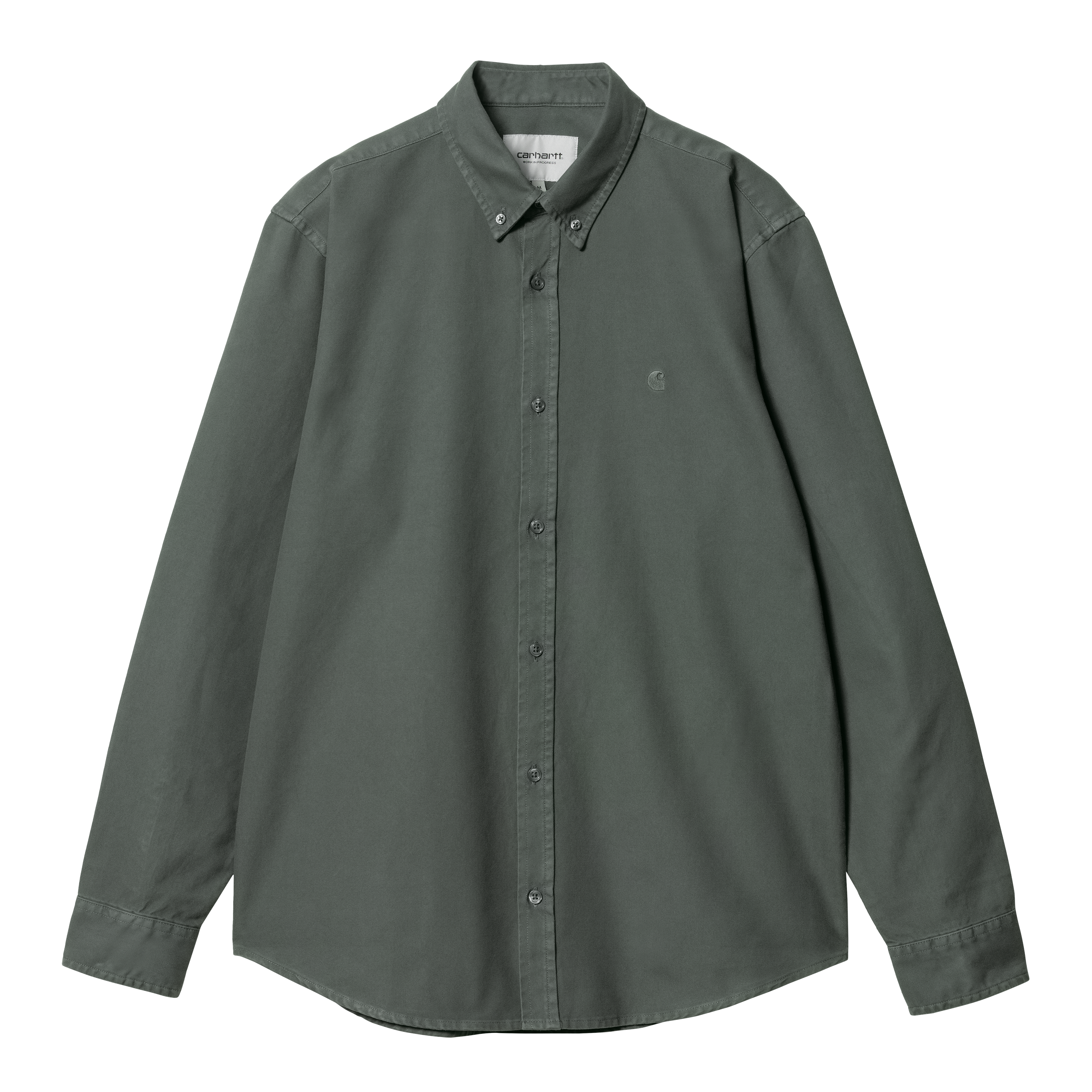 Carhartt WIP Long Sleeve Bolton Shirt in Green