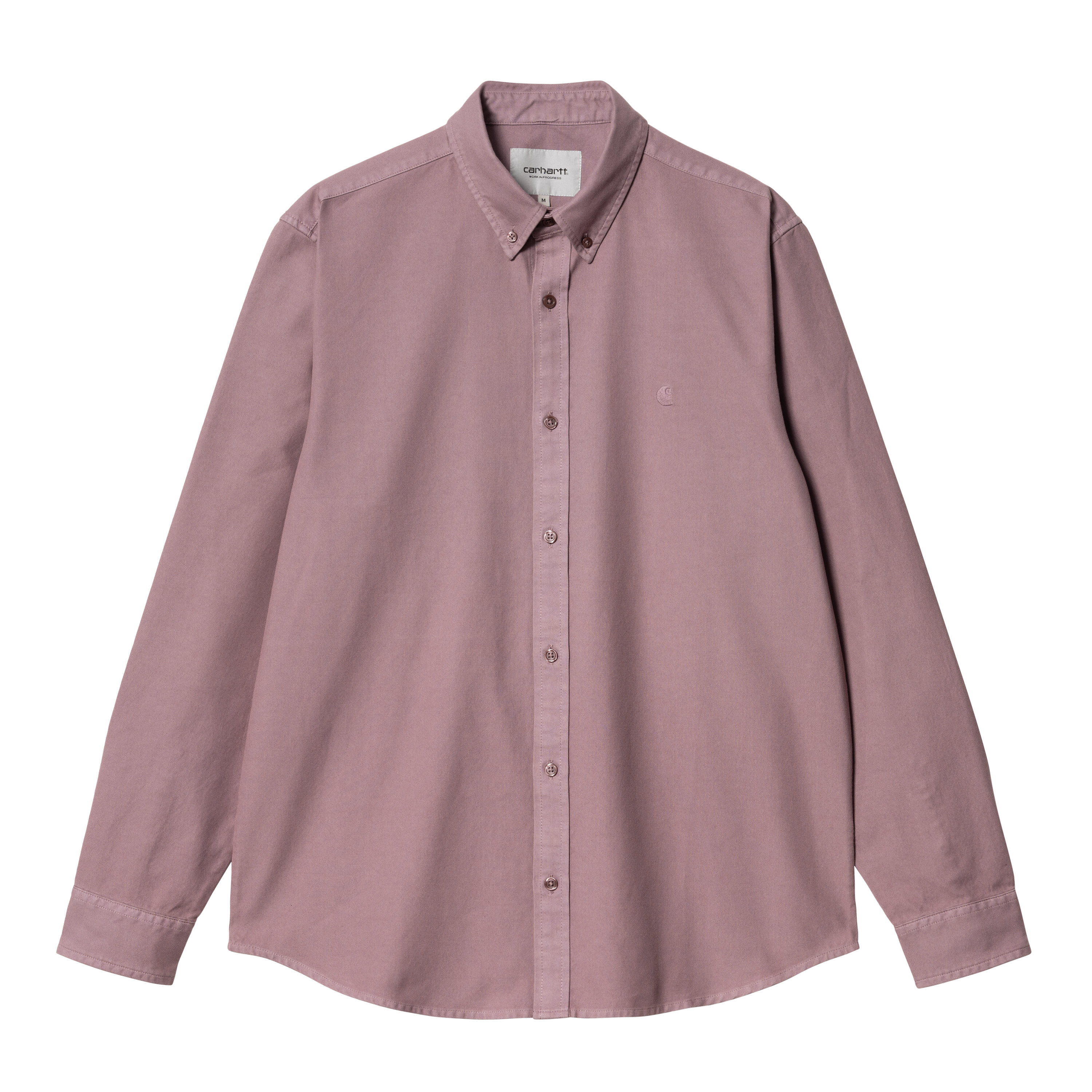 Carhartt WIP Long Sleeve Bolton Shirt en Rosa