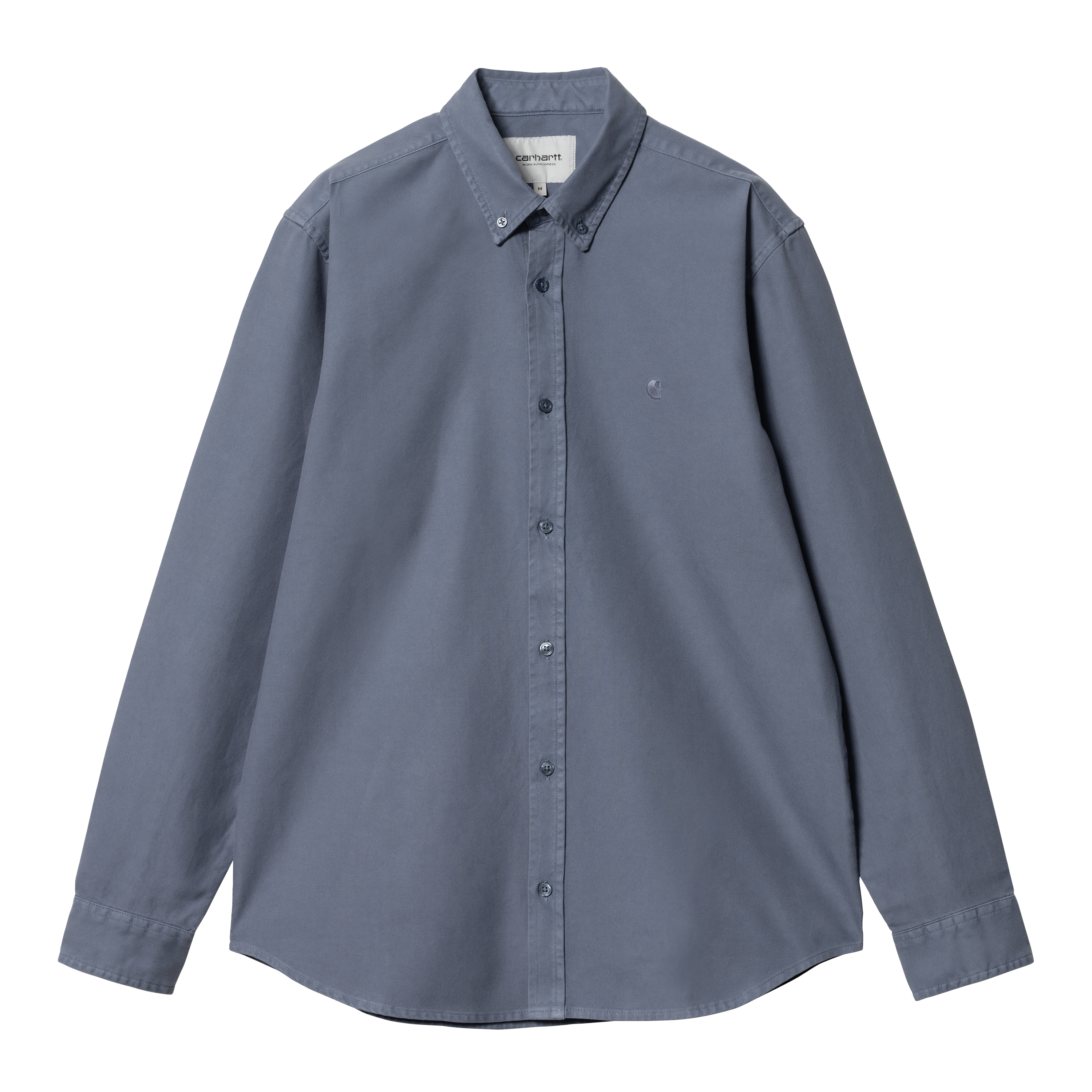 Carhartt WIP Long Sleeve Bolton Shirt in Blu