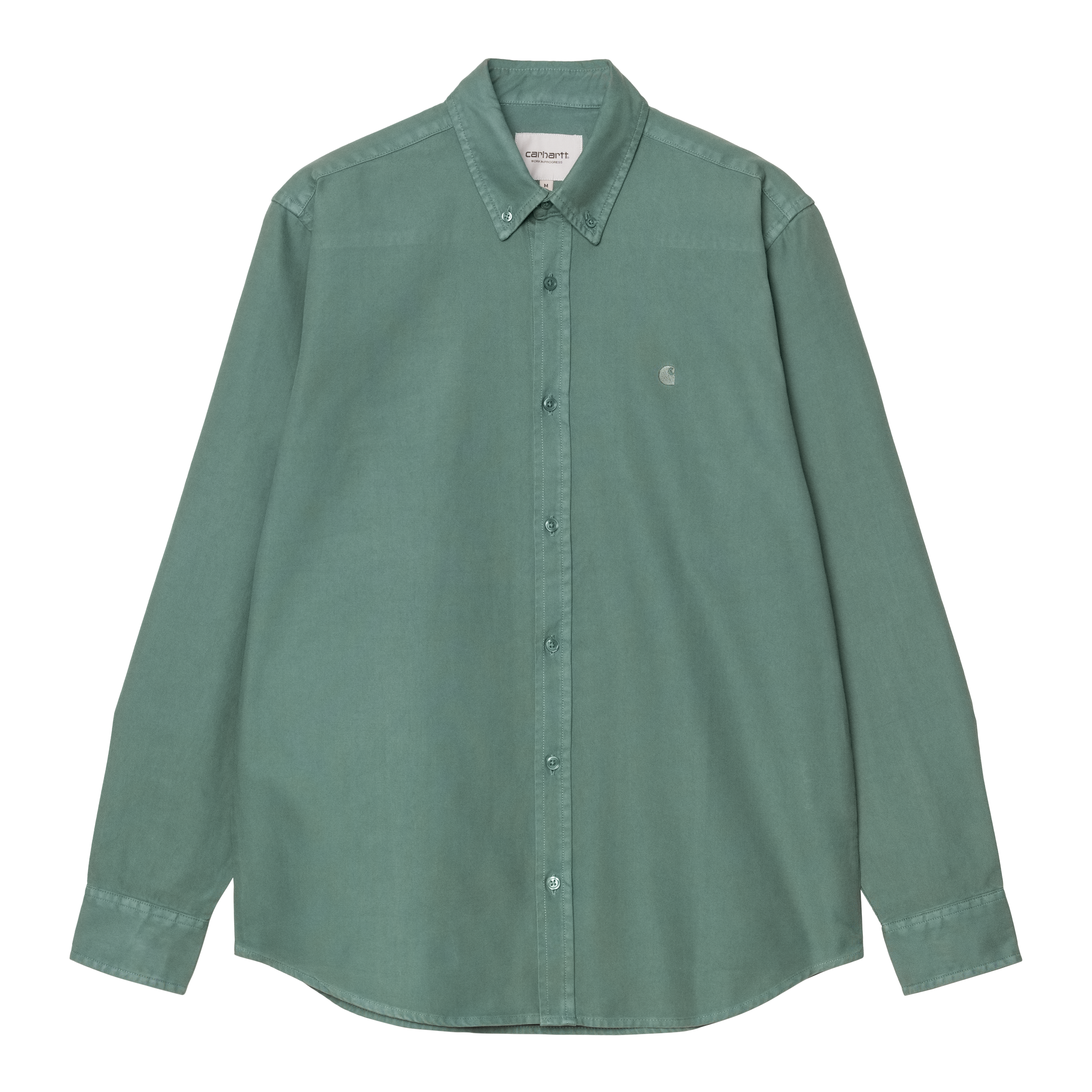 Carhartt WIP Long Sleeve Bolton Shirt in Grün