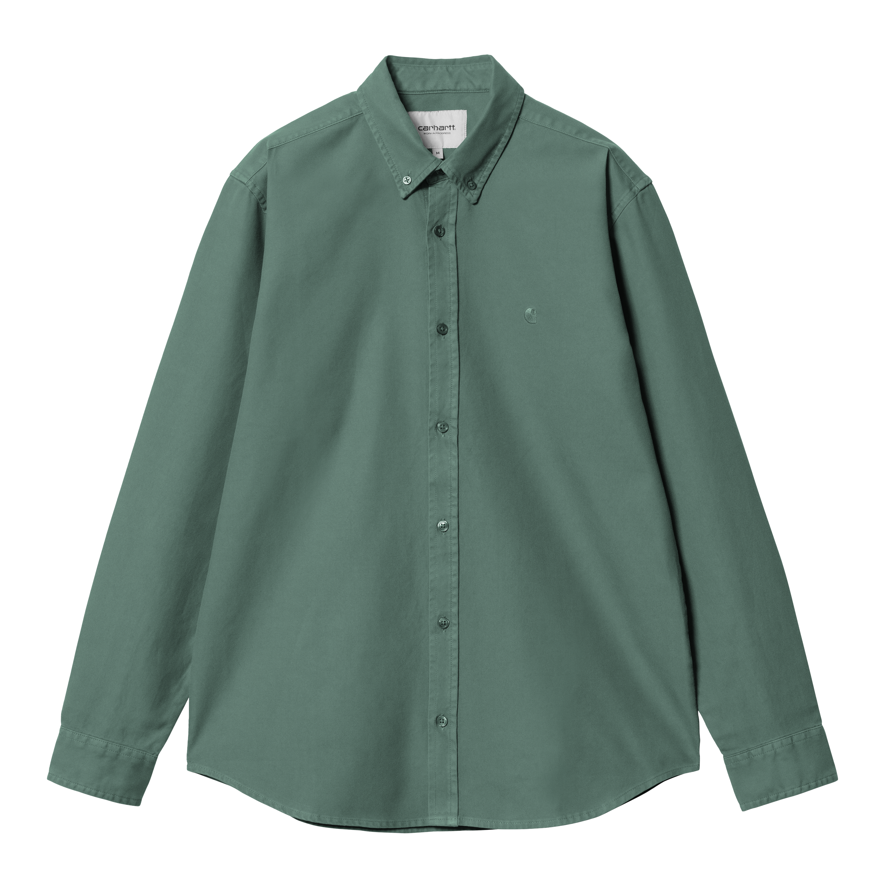 Carhartt WIP Long Sleeve Bolton Shirt in Green