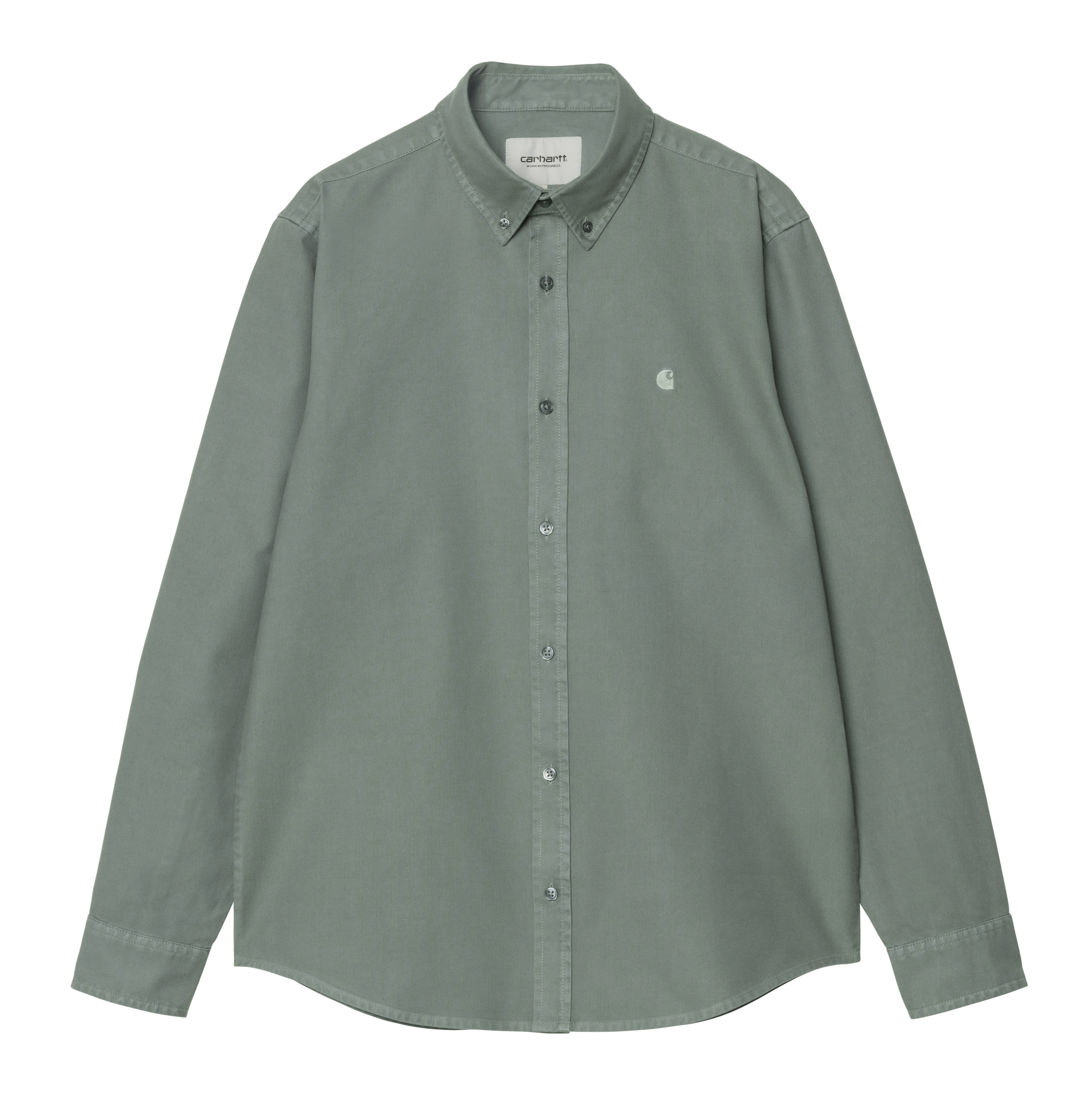 Carhartt WIP L/S Bolton Shirt, Velvet Green | Official Online Store