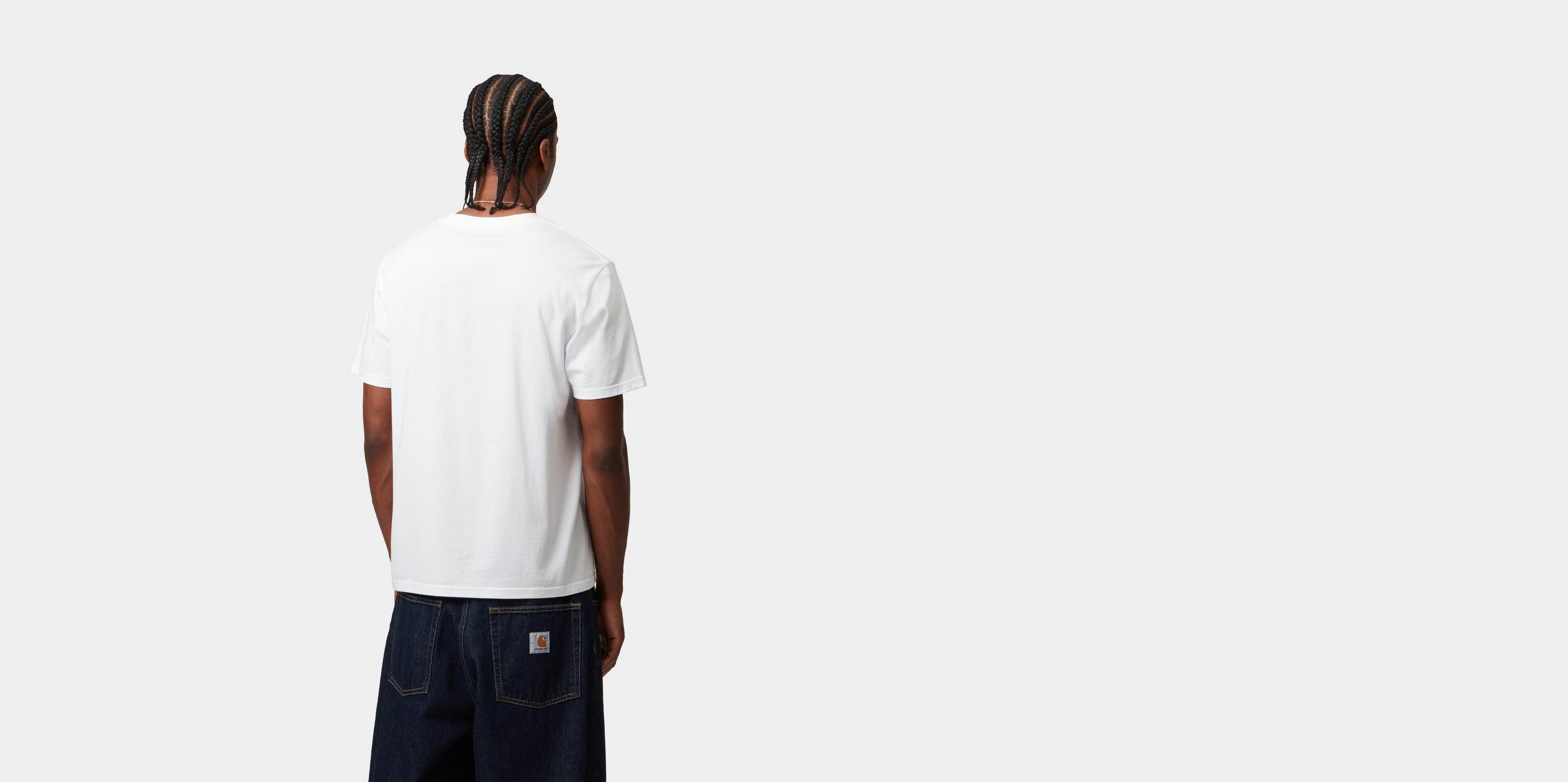 Carhartt WIP S/S Pocket T-Shirt, White | Boutique en ligne