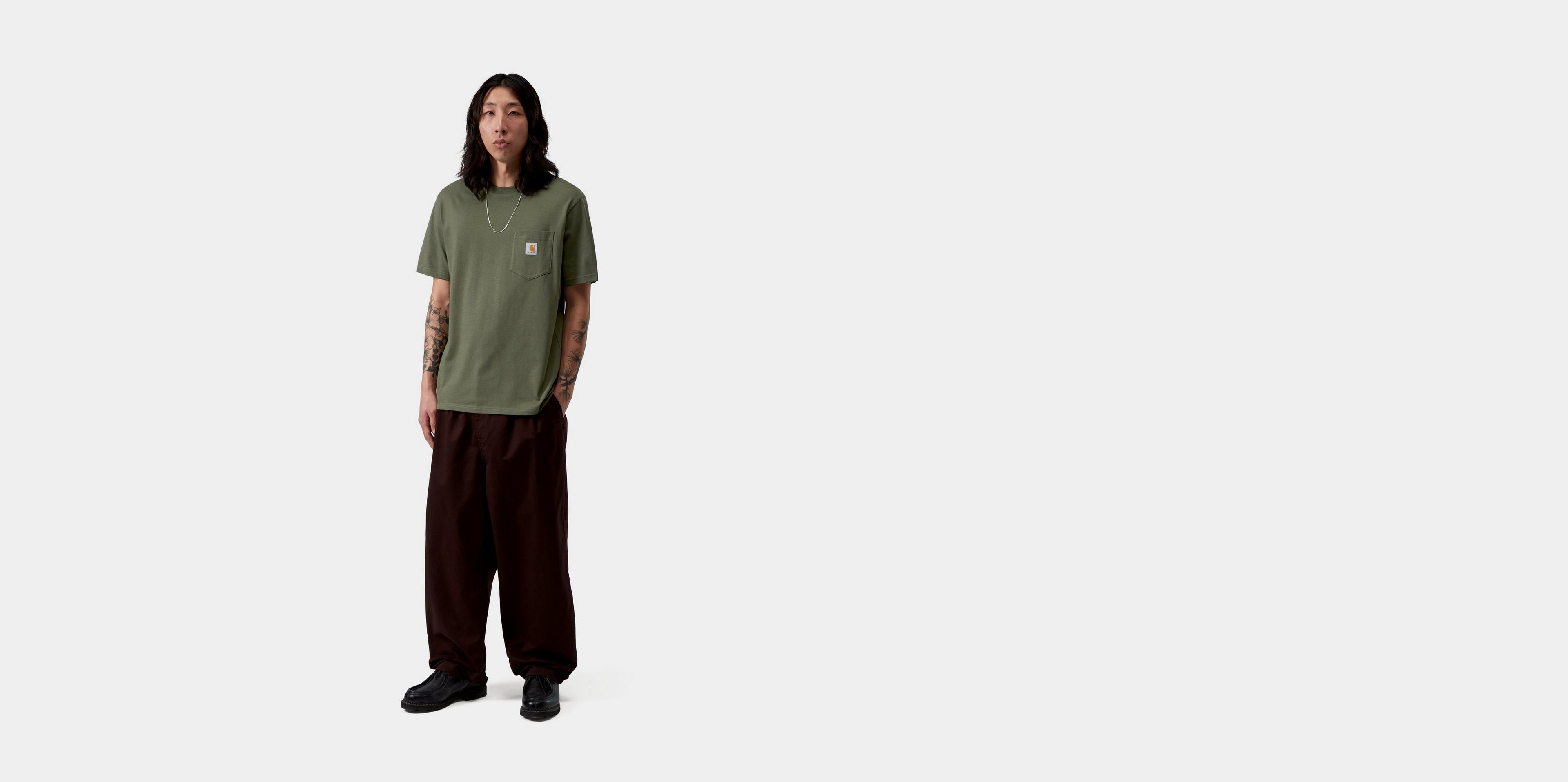 Carhartt WIP S/S Pocket T-Shirt, Leaf | Official Online Store