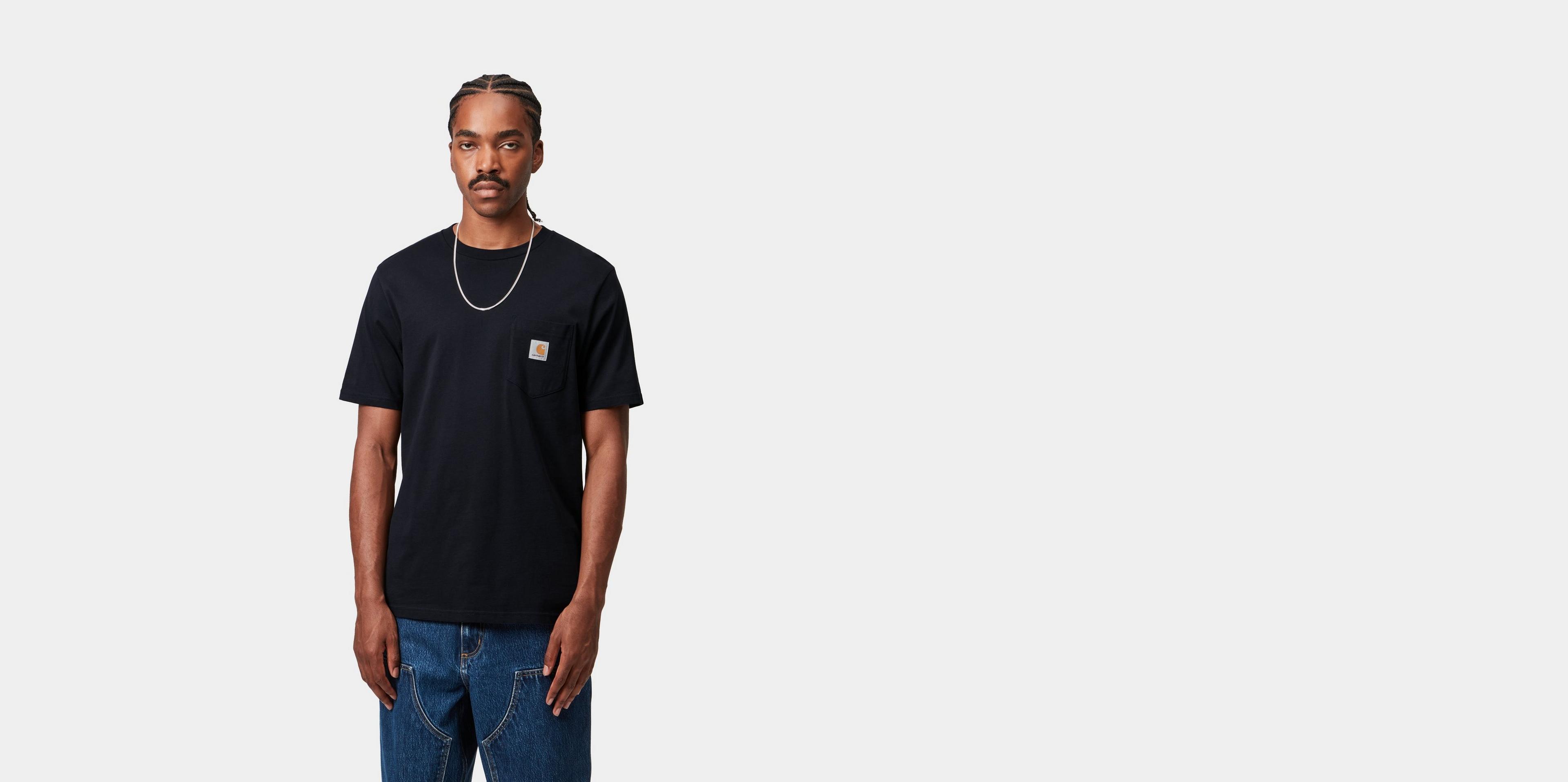 【関税&送料込】Carhartt Wip Dark Navy S S Pocket T-Shirt Carhartt WIP S/S Pocket T-Shirt, Dark Navy | Official Online