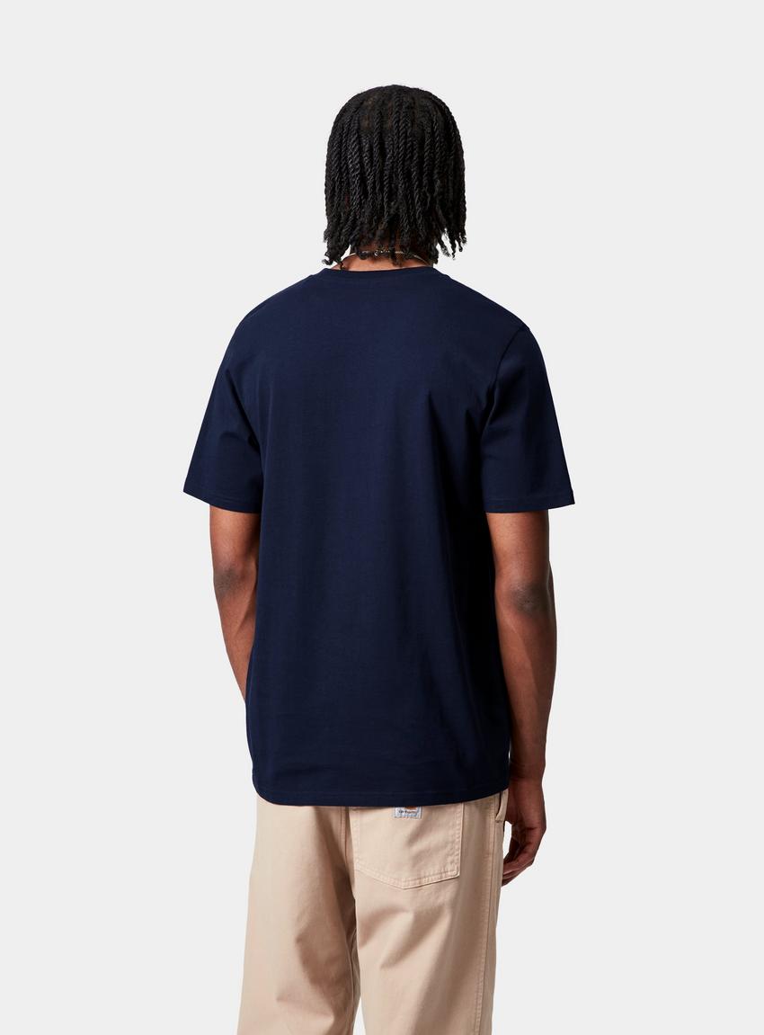 Carhartt WIP S/S Pocket T-Shirt, Dark Navy | Official Online Carhartt WIP S/S Pocket T-Shirt, Dark Navy | Official Online