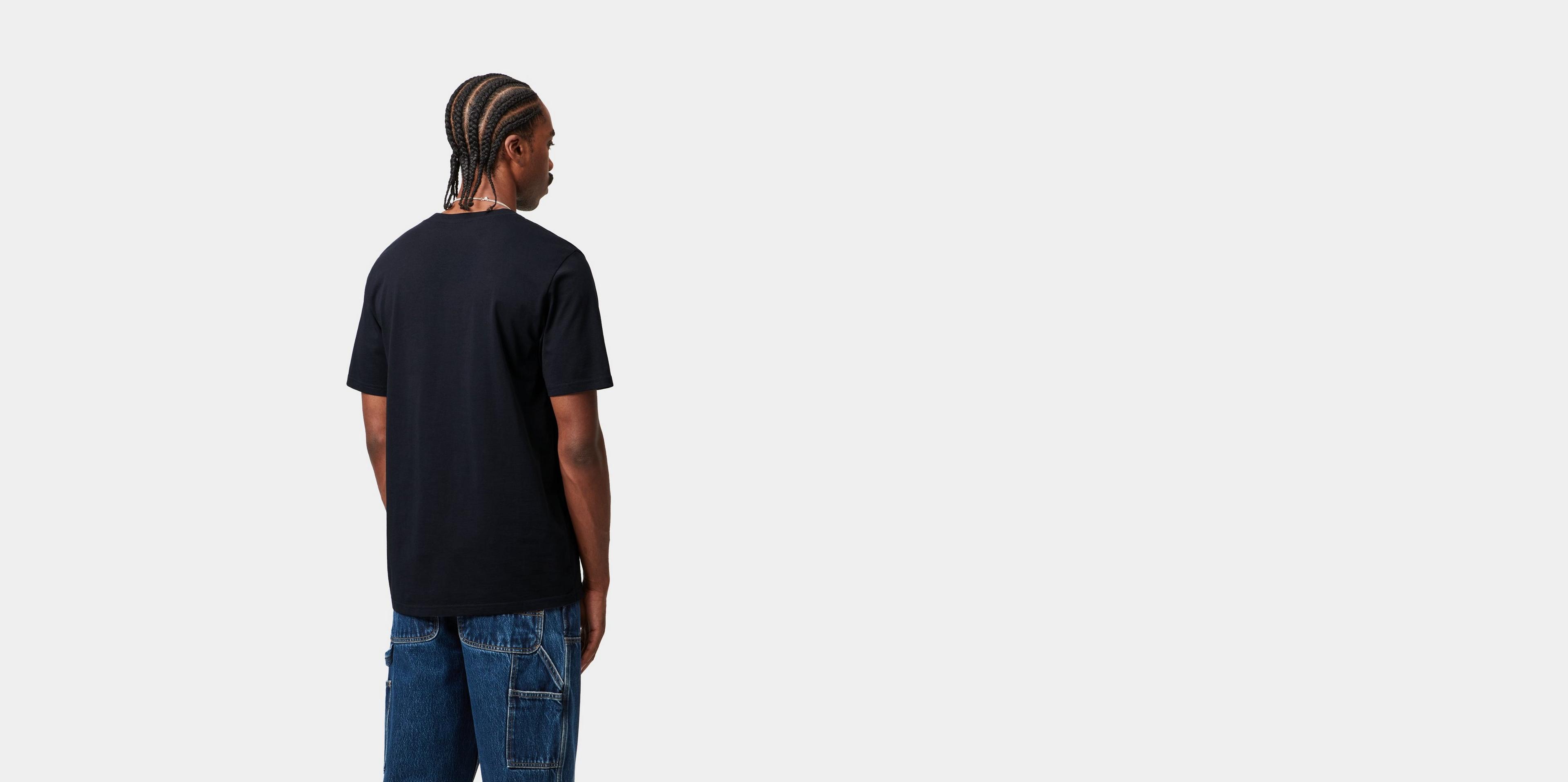 Tシャツ・カットソー CARHARTT WIP Men T-shirt Navy I034486 E4GD Tシャツ・カットソー CARHARTT WIP Men T-shirt Navy I034486