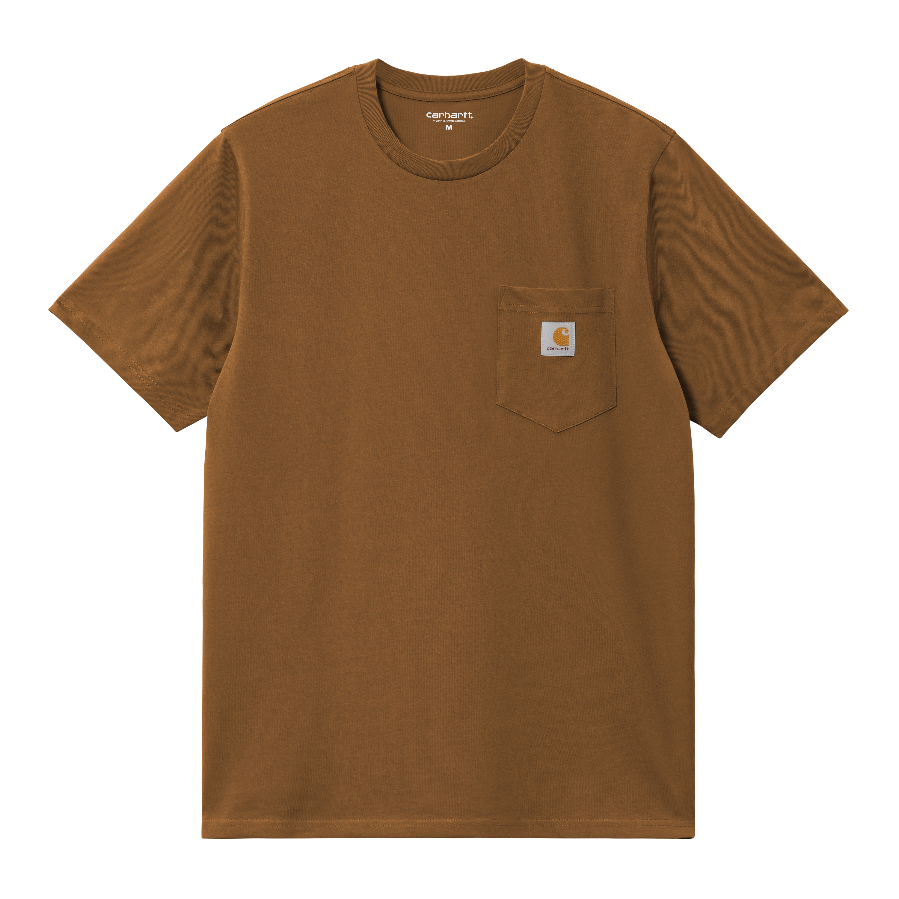 Carhartt WIP Short Sleeve Pocket T-Shirt in Marrone