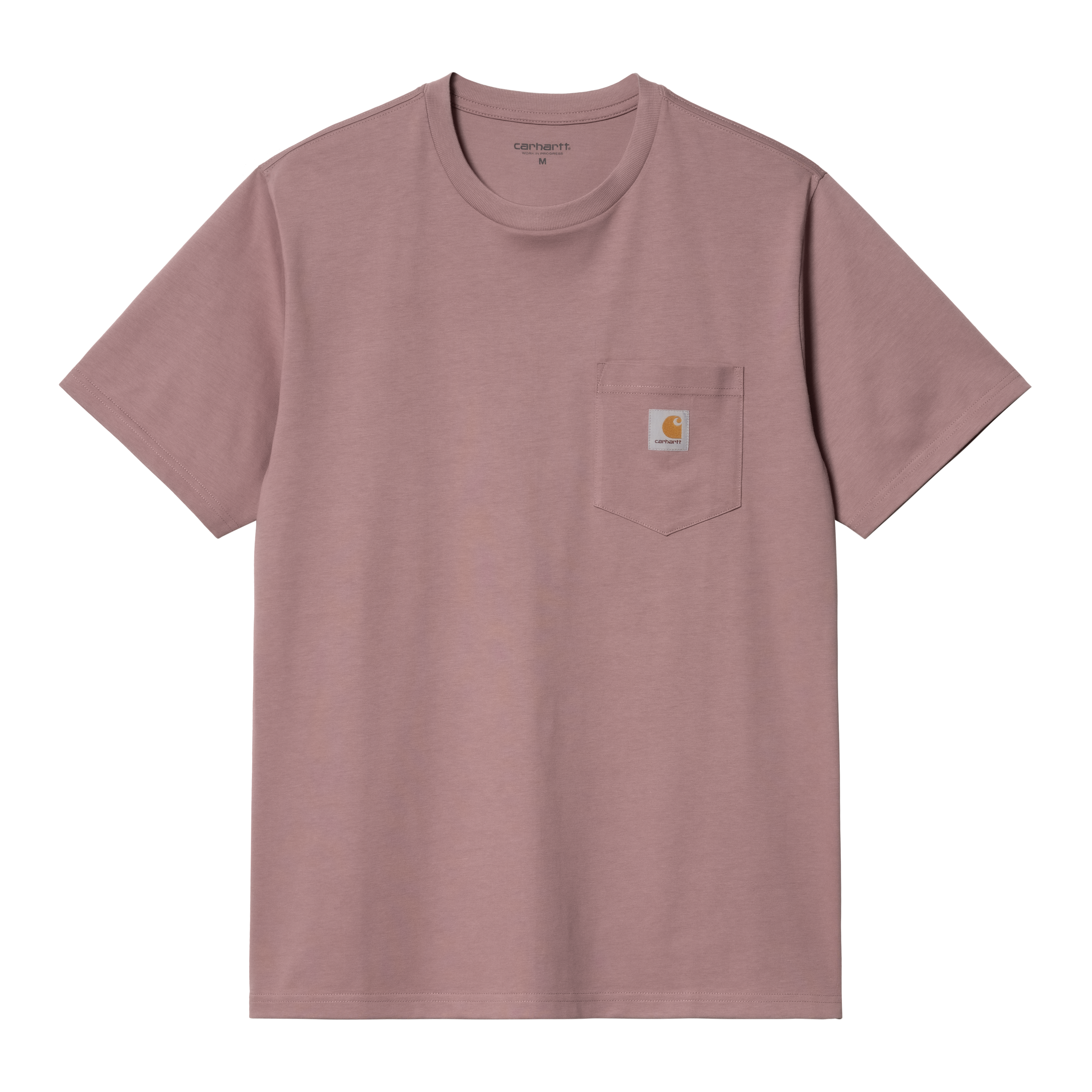 Carhartt WIP Short Sleeve Pocket T-Shirt in Pink