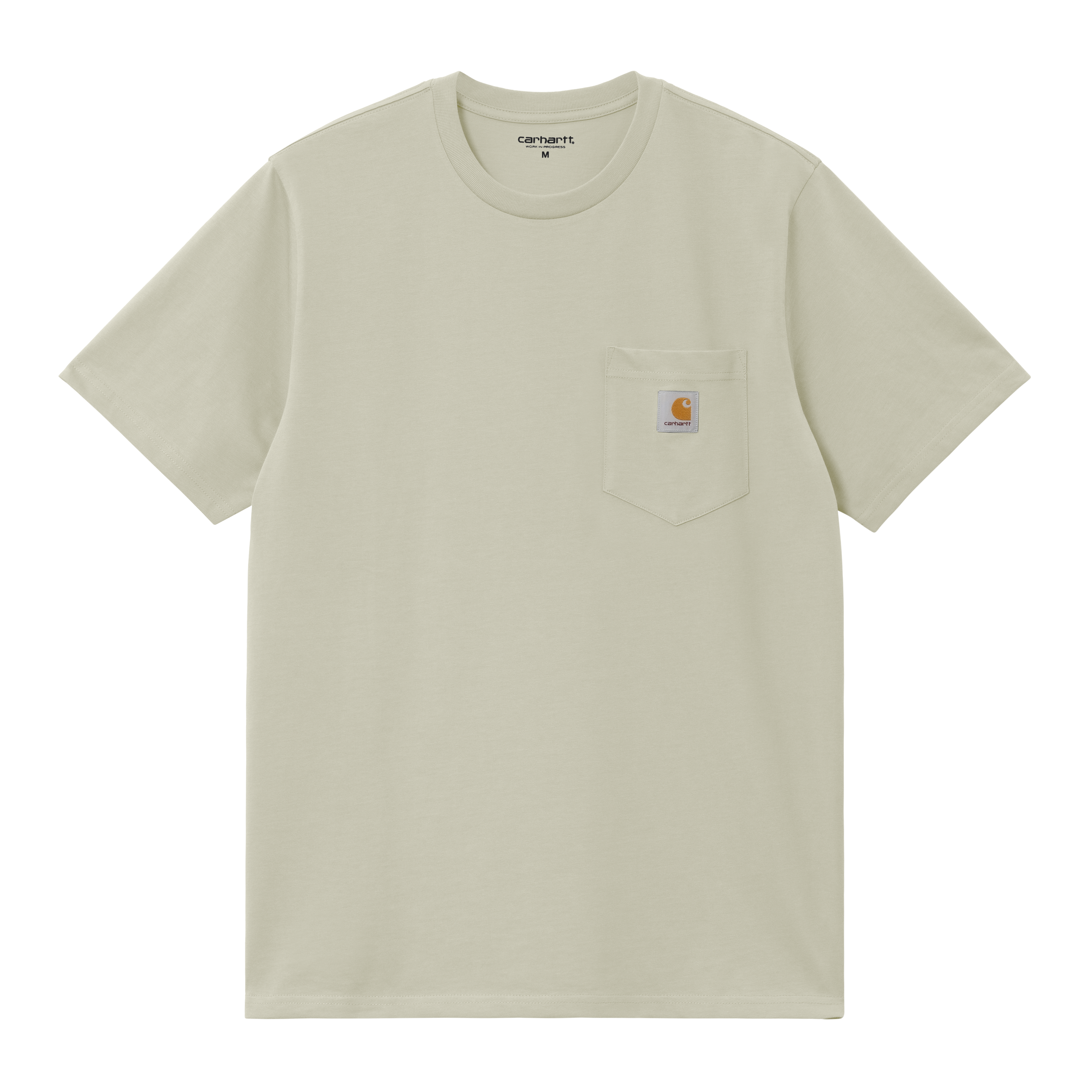 Carhartt WIP Short Sleeve Pocket T-Shirt in Beige