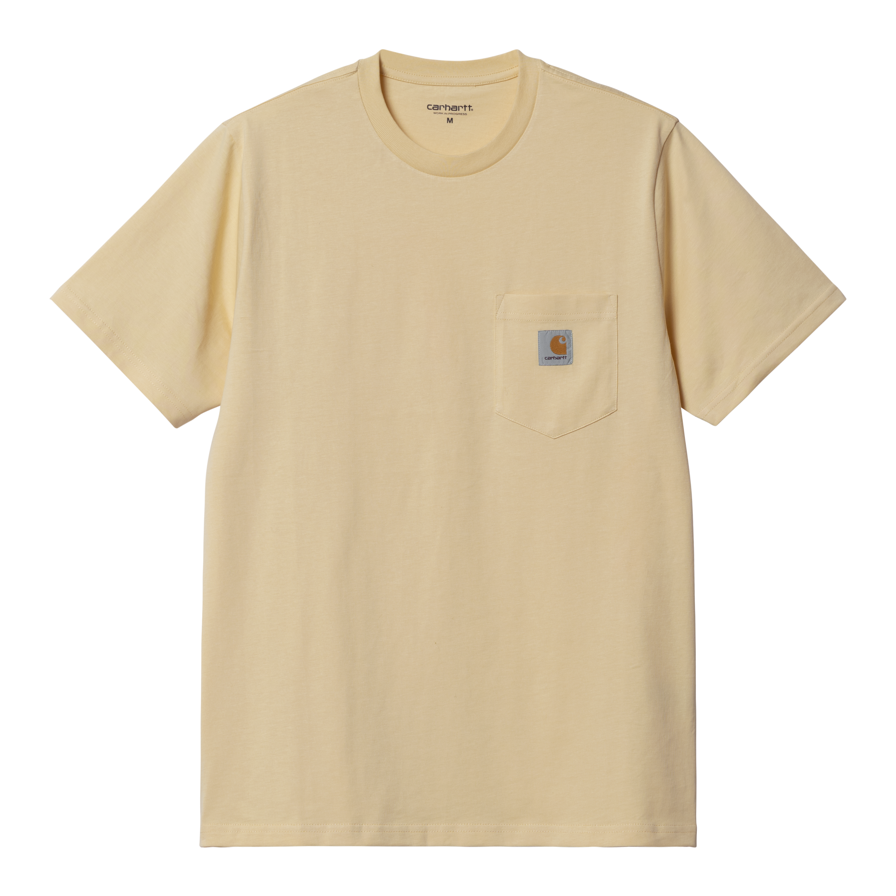 Carhartt WIP Short Sleeve Pocket T-Shirt in Beige