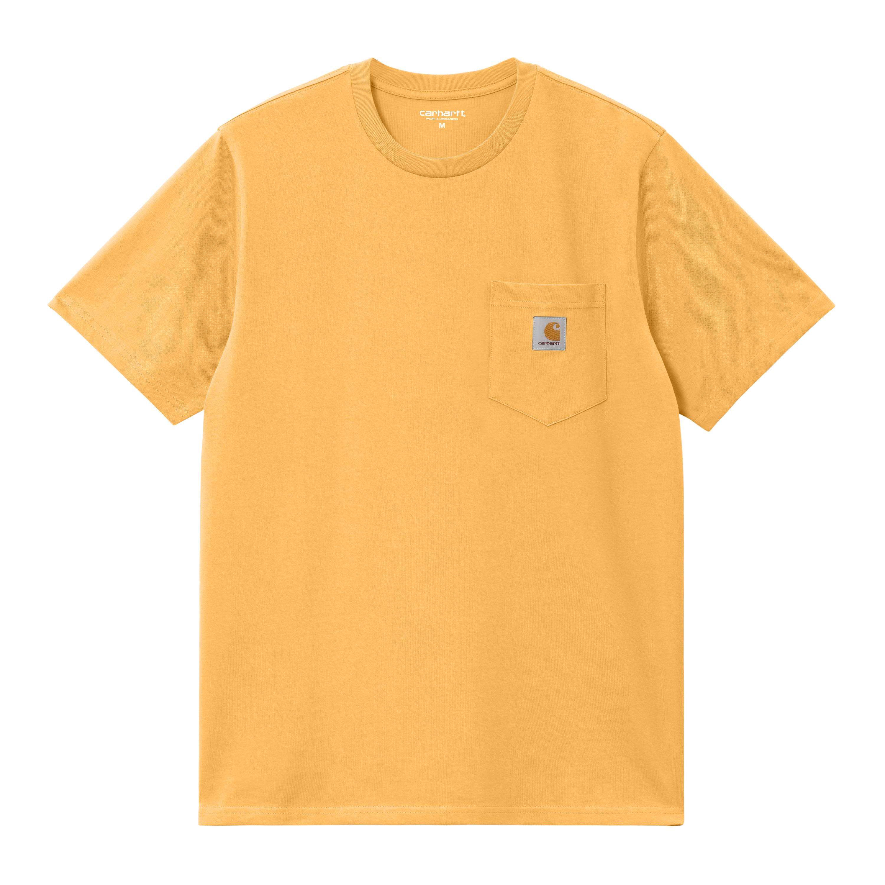 Carhartt WIP Short Sleeve Pocket T-Shirt in Yellow