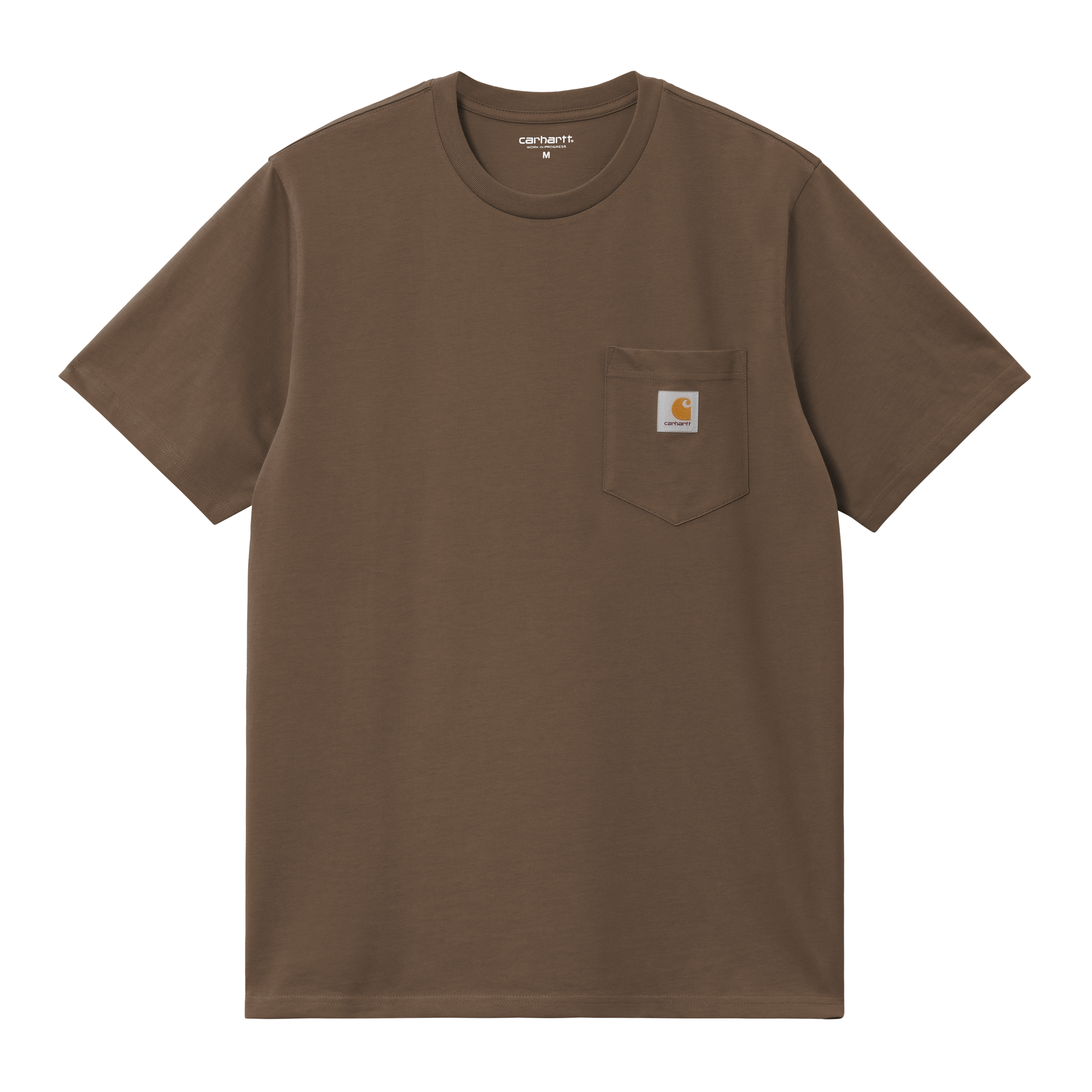 Carhartt WIP Short Sleeve Pocket T-Shirt in Brown