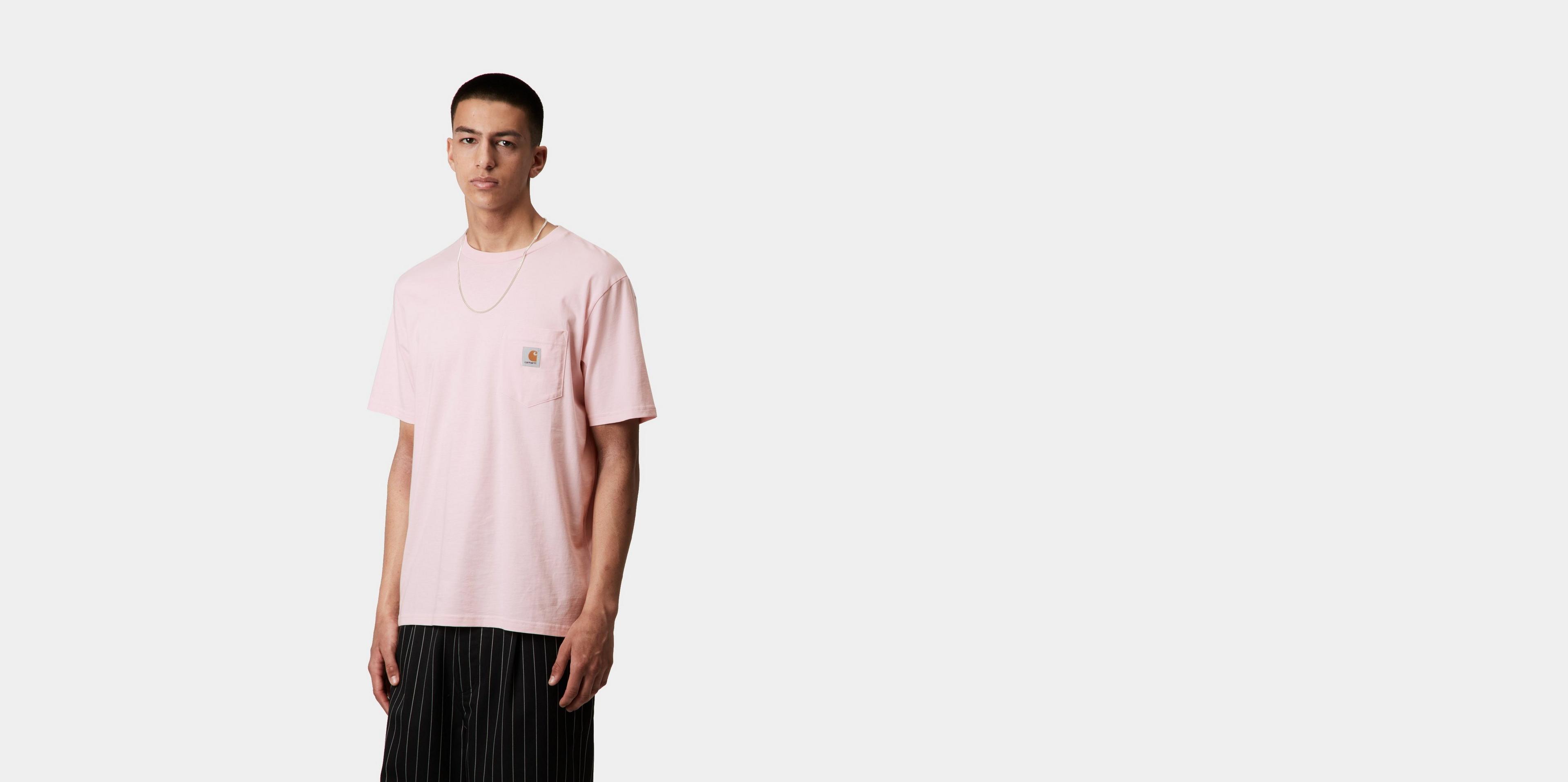 ★ドイツ発*carhartt WIP*新作*Java Tシャツ/AIR PINK★ Carhartt WIP S/S Pocket T-Shirt, Air Pink | Official Online