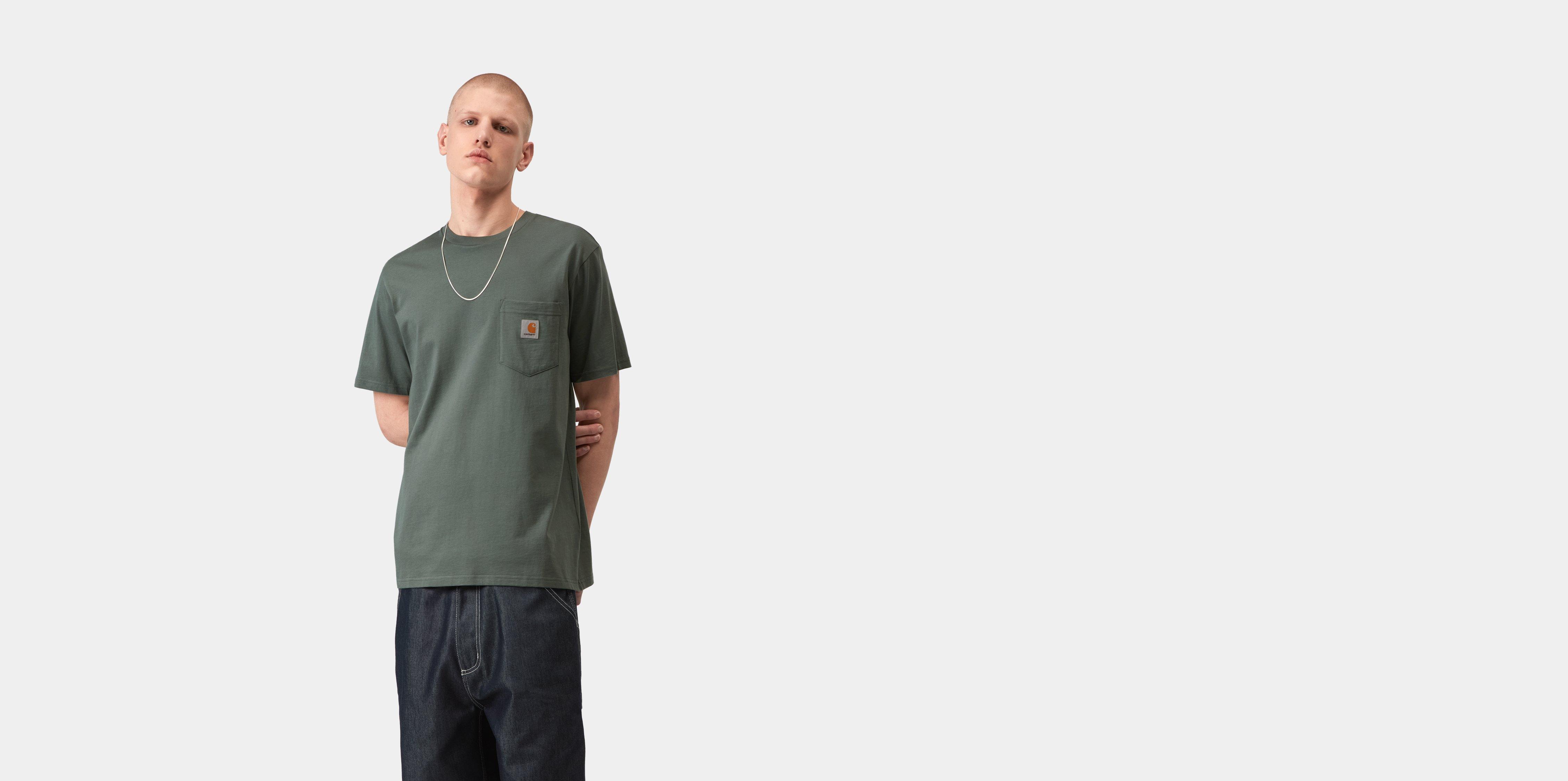Carhartt WIP S/S Pocket T-Shirt Velvet Green | M | Men