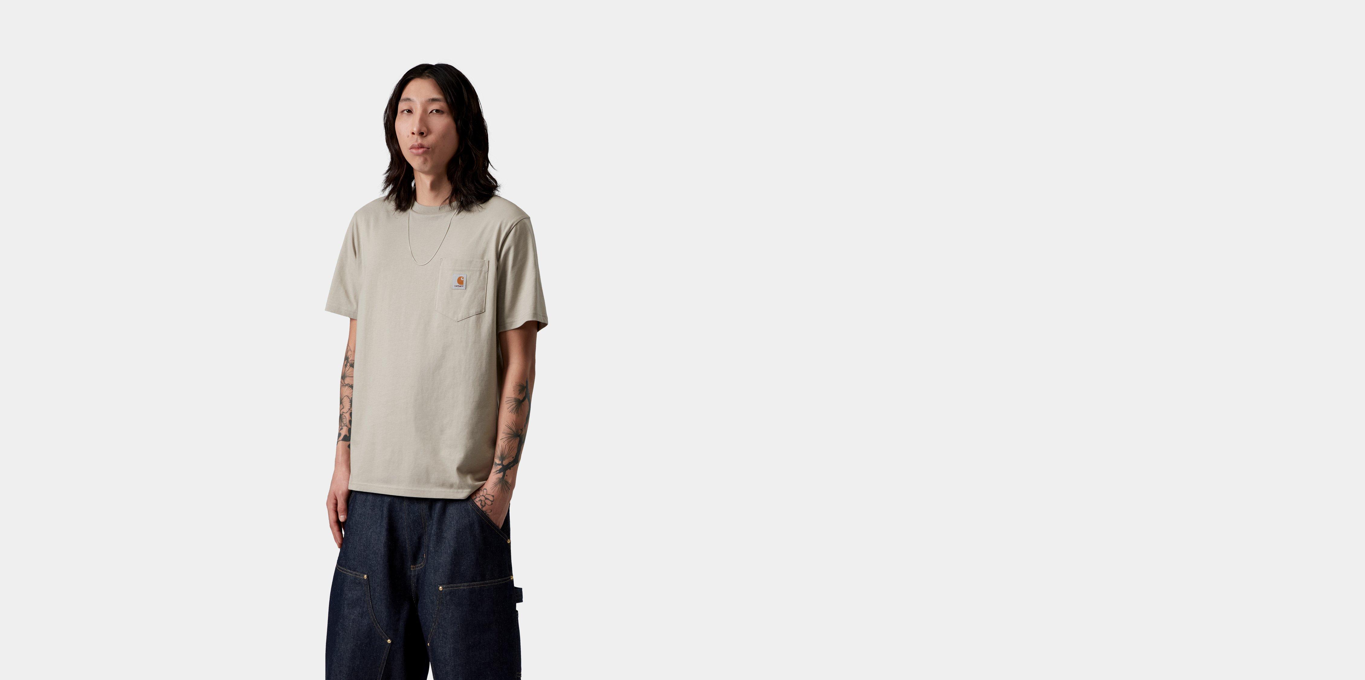 Carhartt WIP S/S Pocket T-Shirt Puddle | beige | S | Men