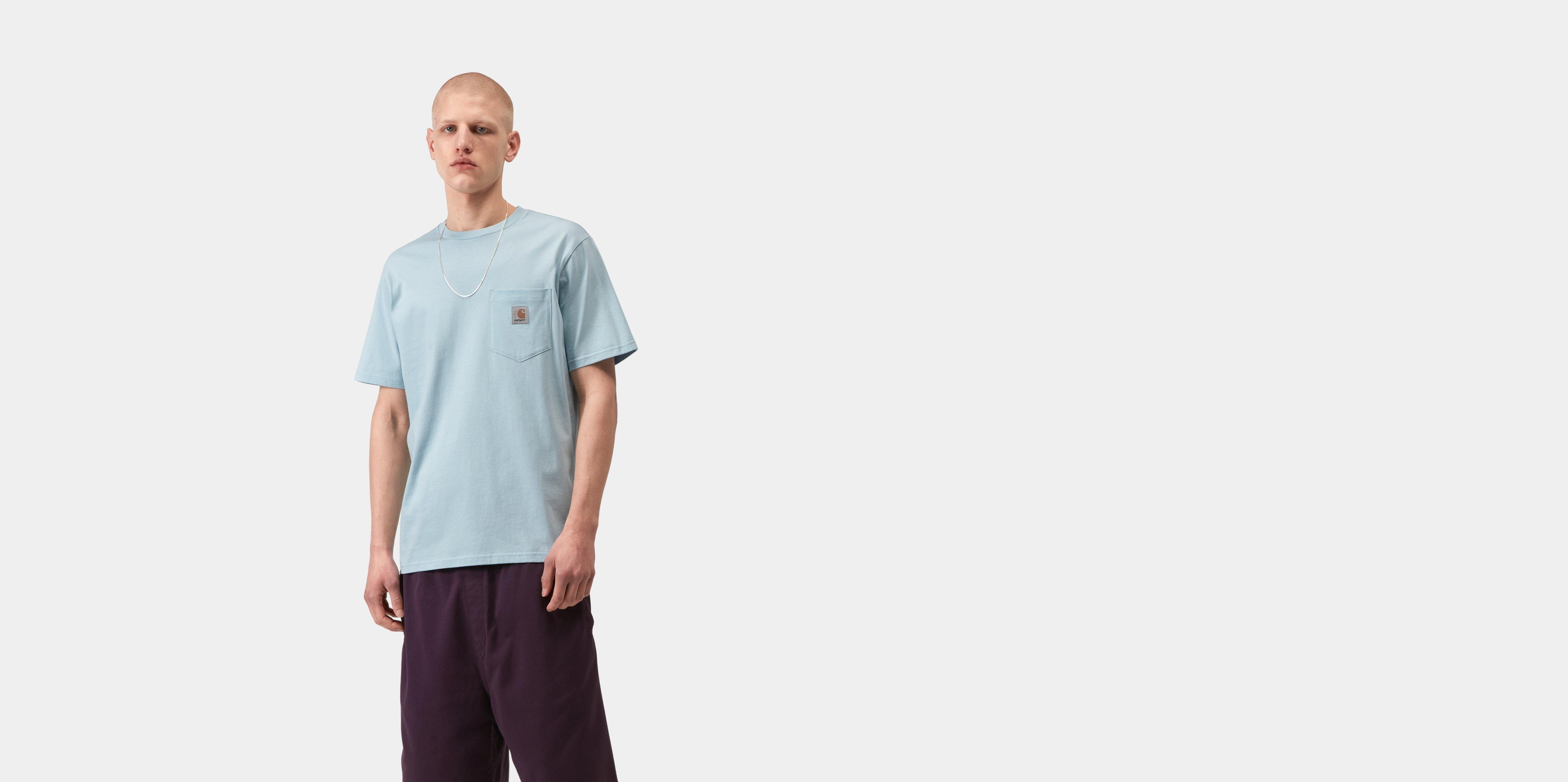 Carhartt WIP S/S Pocket T-Shirt Icaria | blue | S | Men