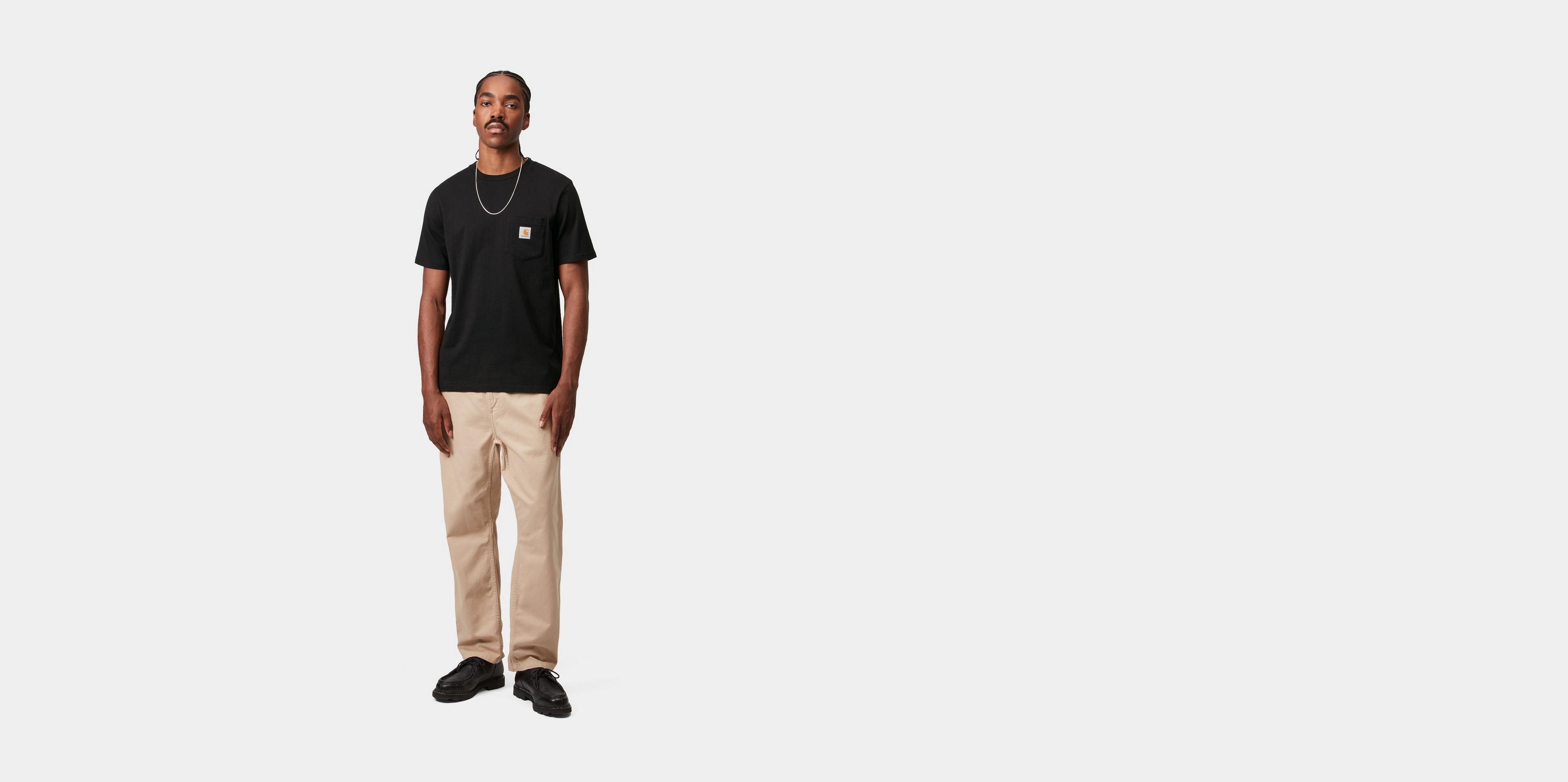 Carhartt WIP S/S Pocket T-Shirt, Black | Officiële online Shop