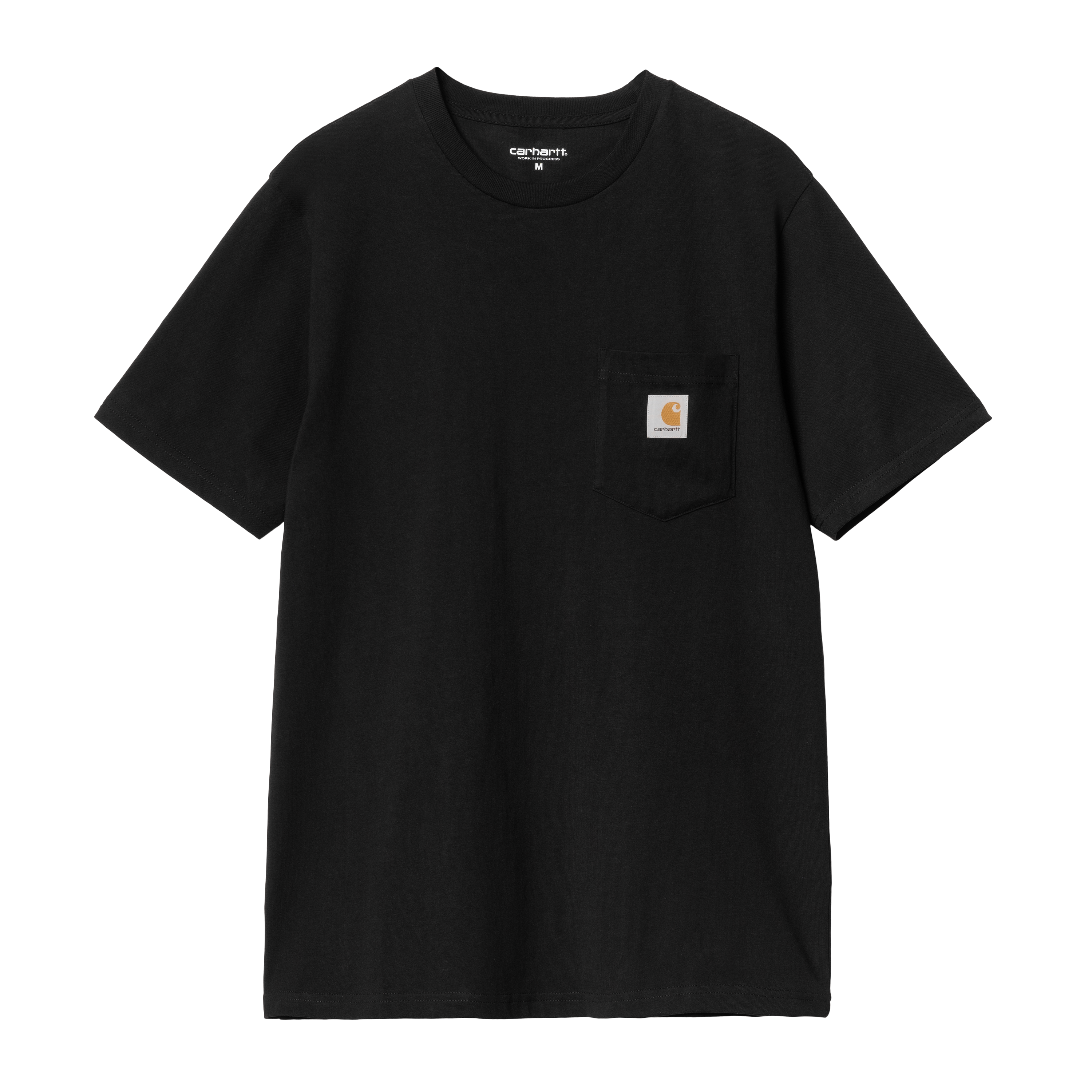 Carhartt WIP Short Sleeve Pocket T-Shirt in Nero