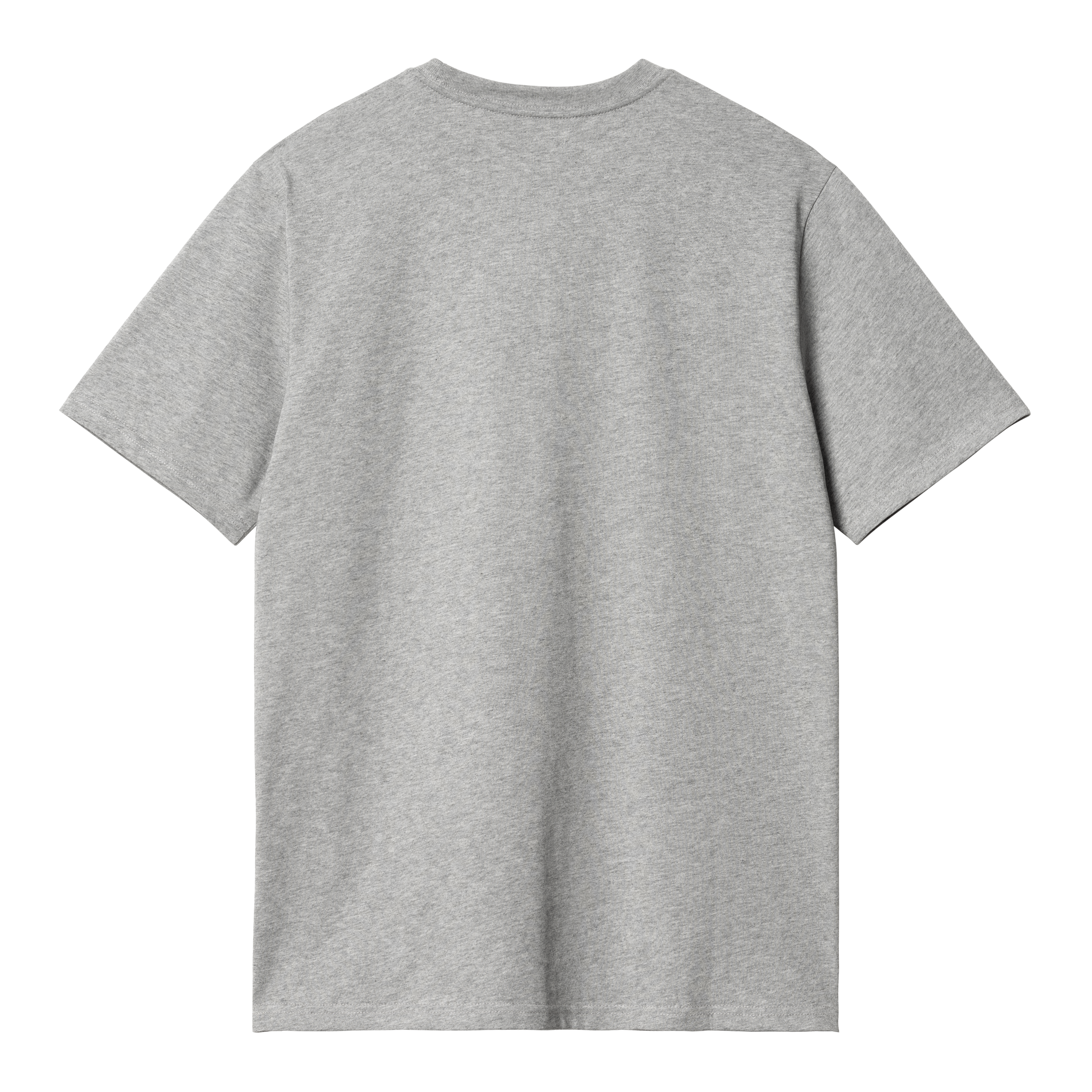 Carhartt WIP S/S Pocket T-Shirt, Grey Heather | Official